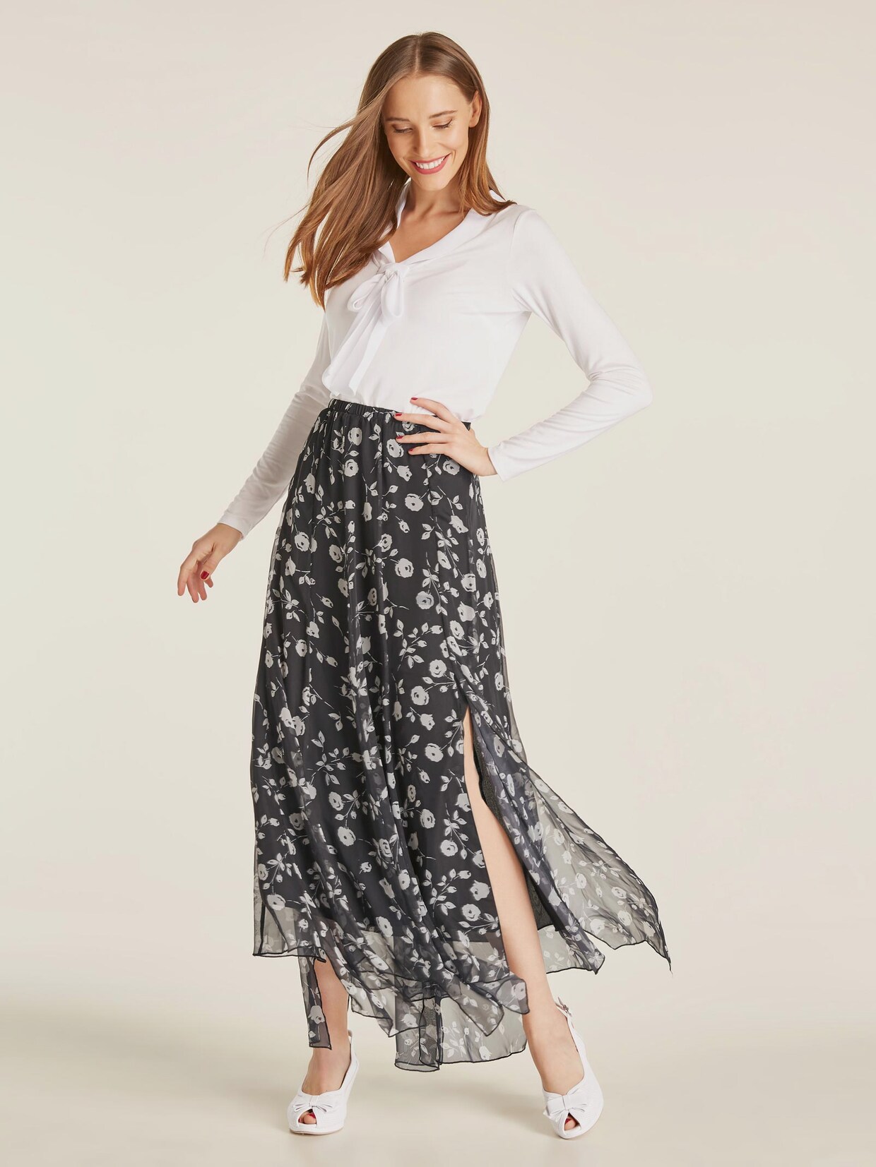 Ashley Brooke Shirt - weiß