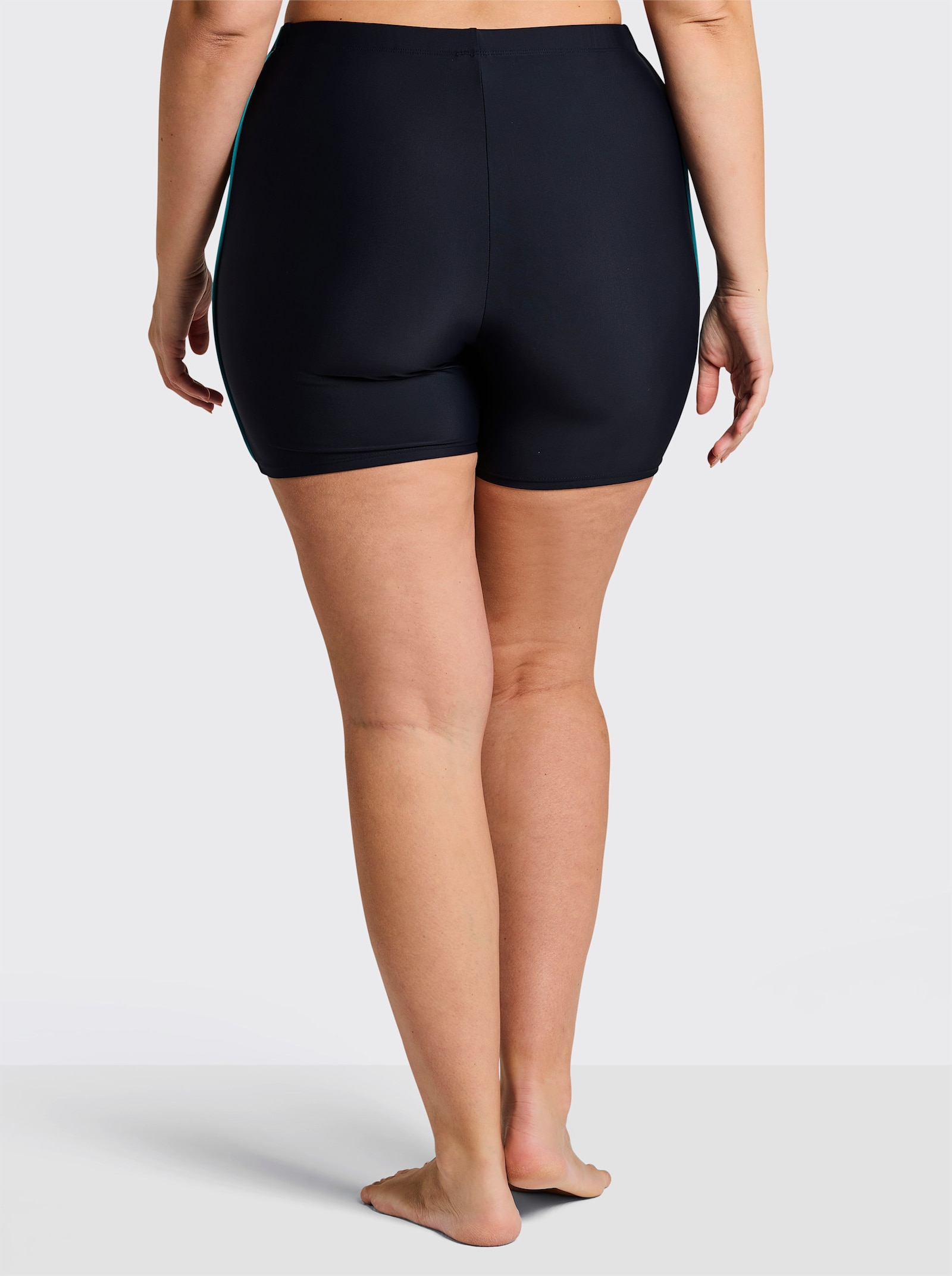 sheego Badeshorts mit Shaping-Einsatz - tiefblau