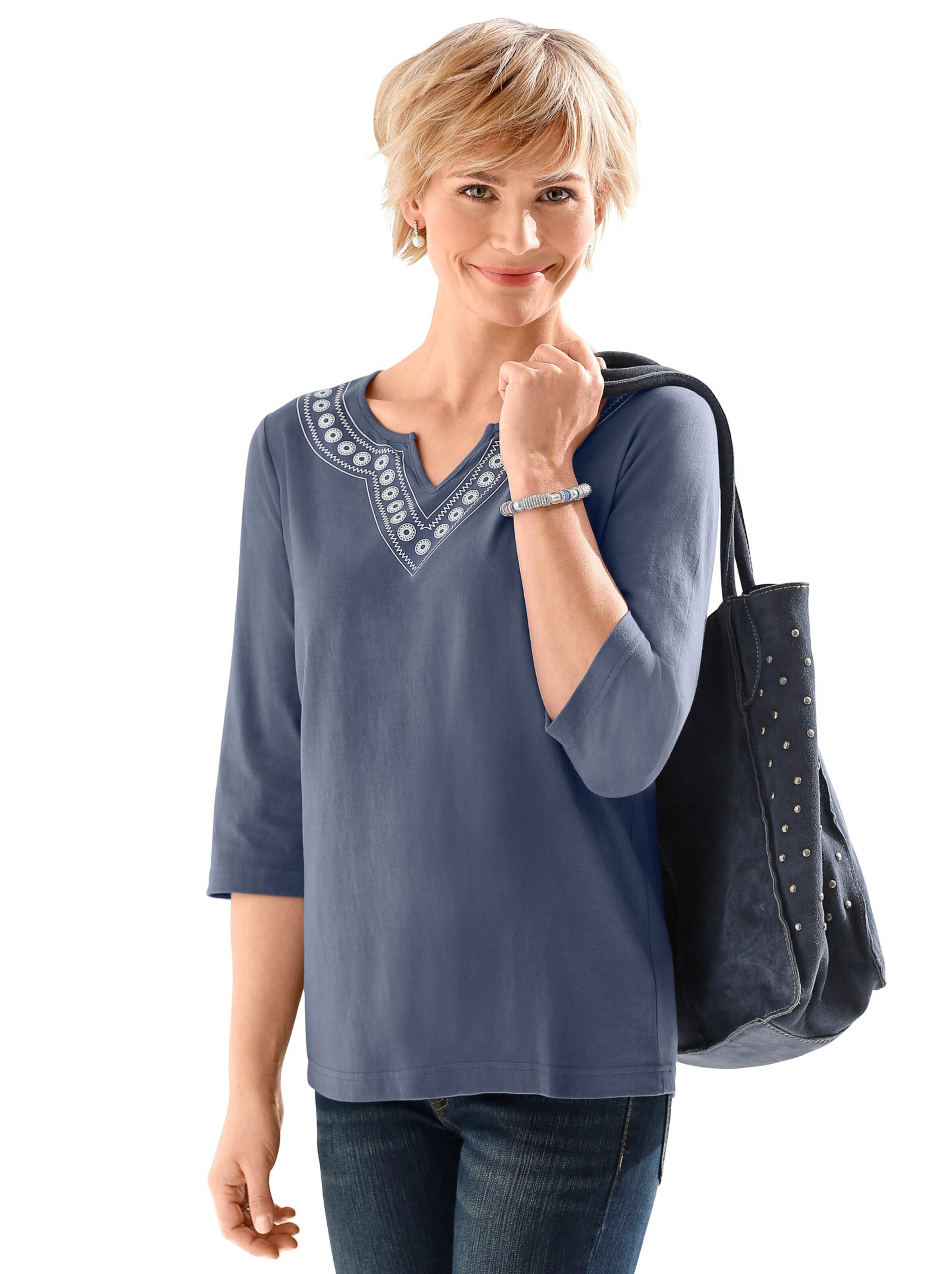 Shirt - jeansblau
