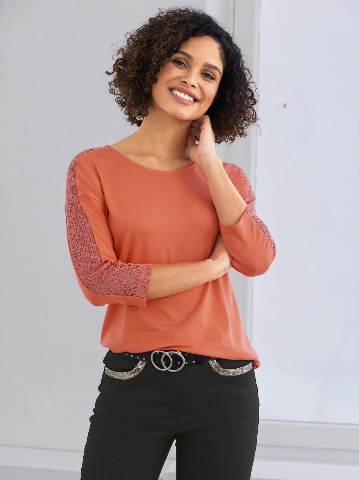 Linea Tesini Shirt - mandarine