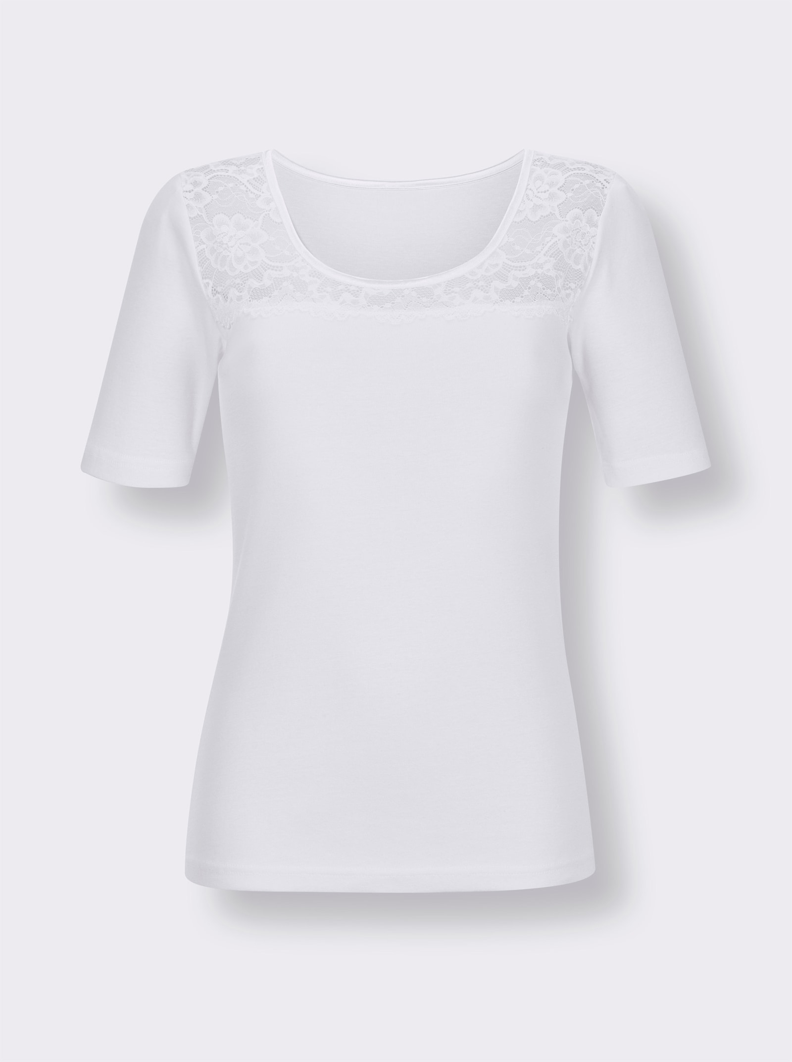 wäschepur Blazershirt - wit