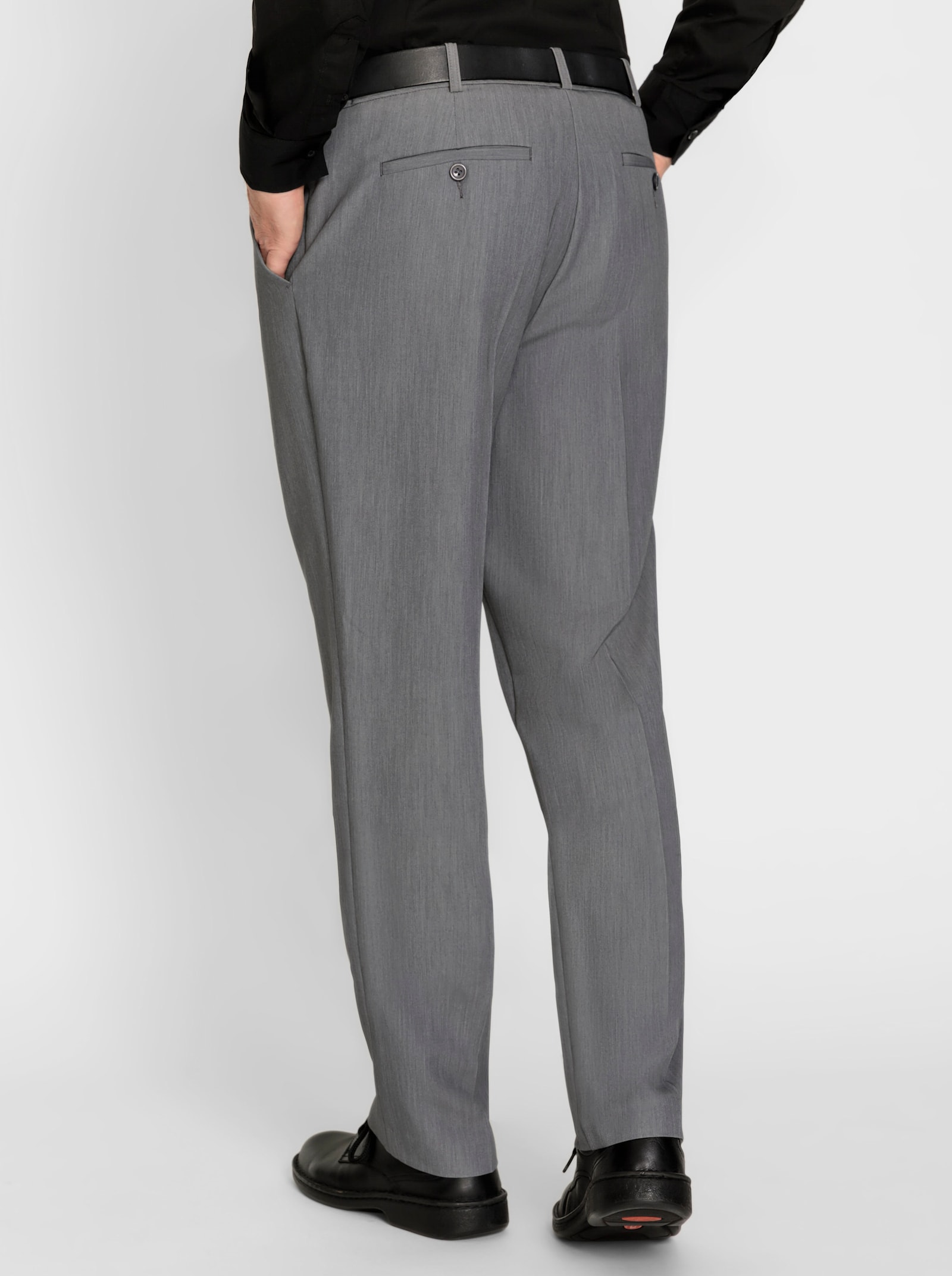 Marco Donati Hose - hellgrau-meliert