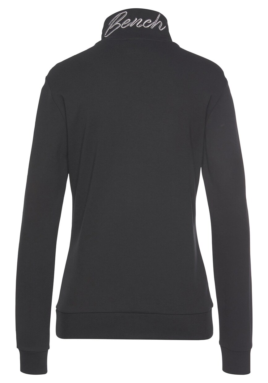 Bench. Sweatjacke in schwarz heine