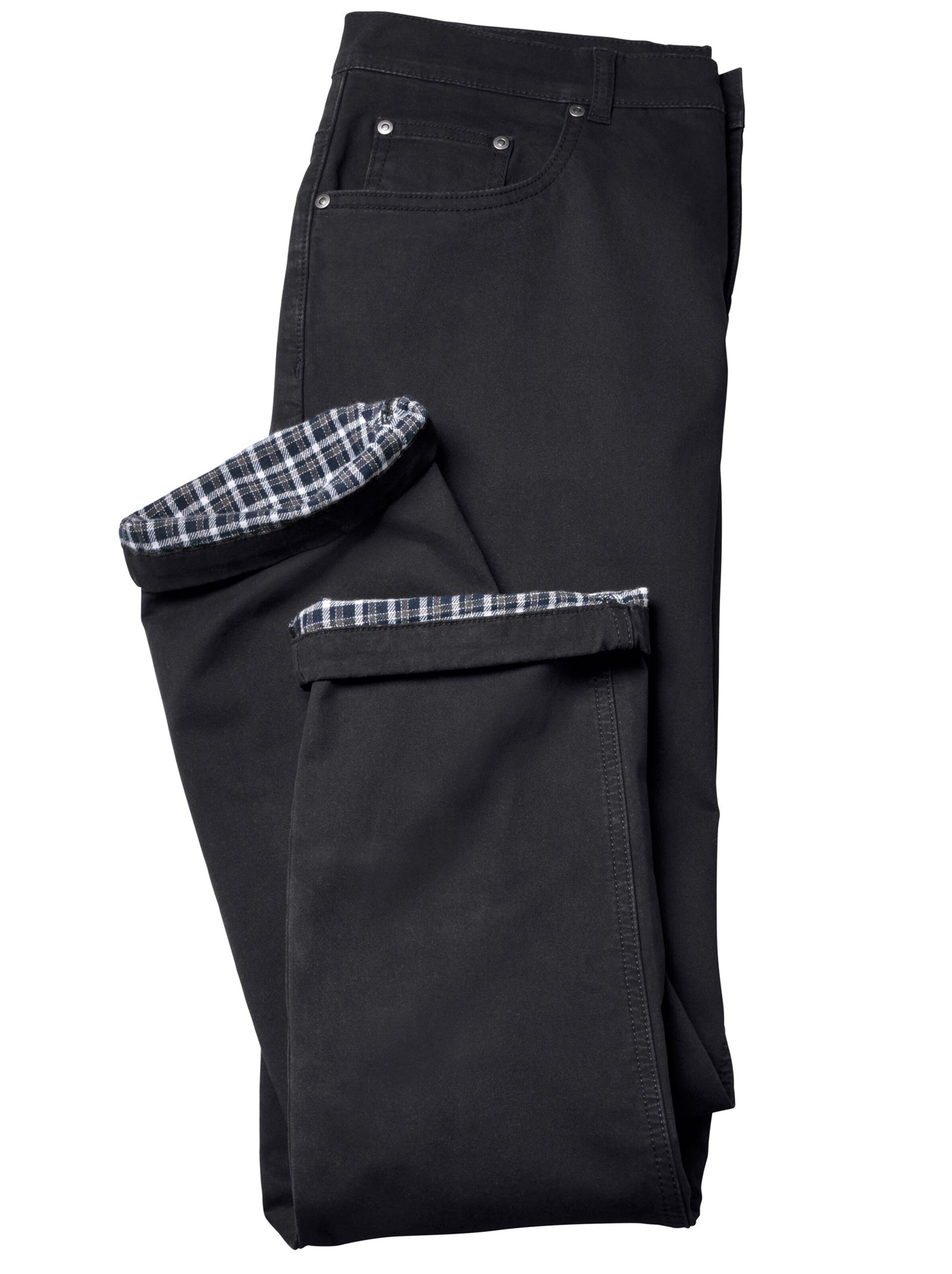 Thermo-Jeans - schwarz