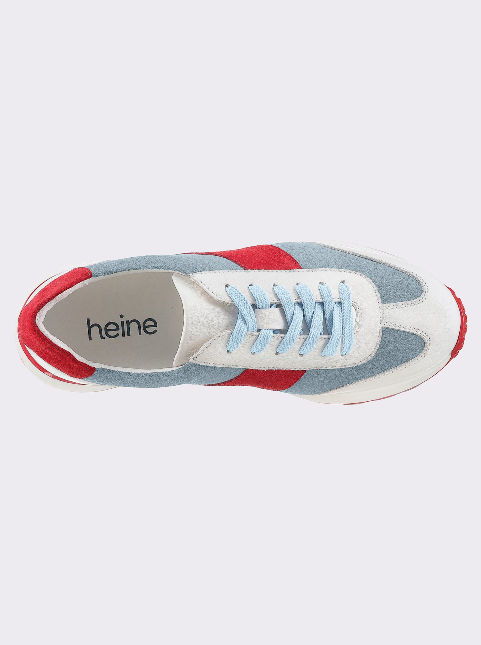 heine Sneaker - weiß-bleu