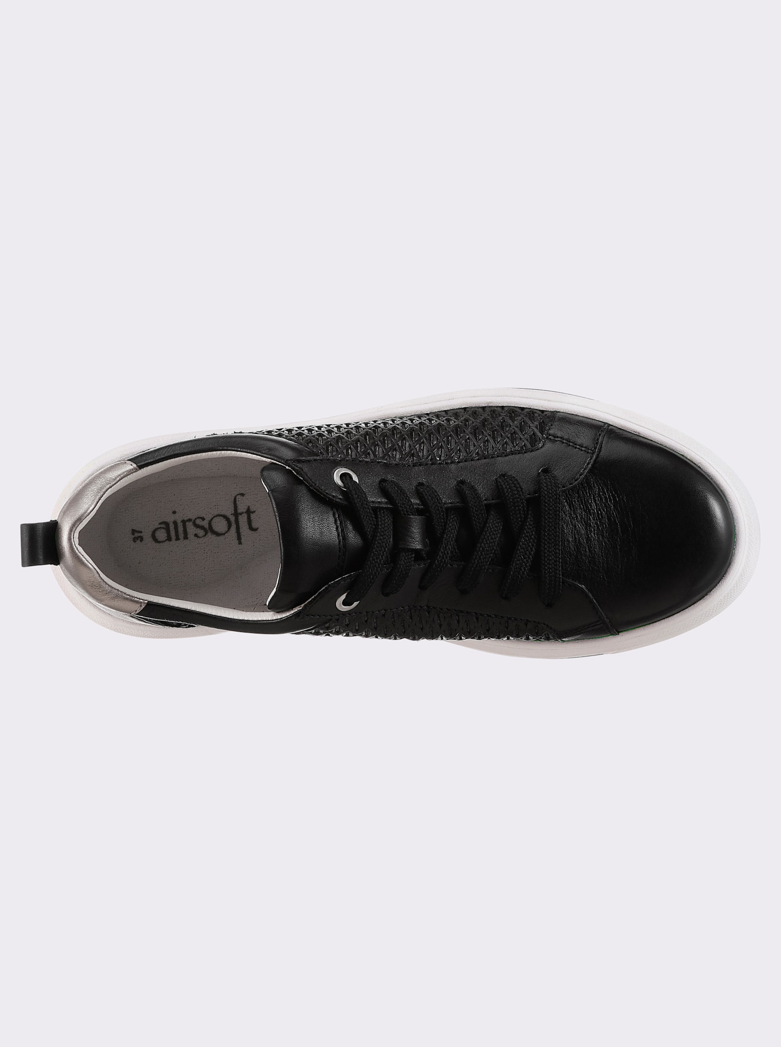 heine Sneaker - schwarz-weiß