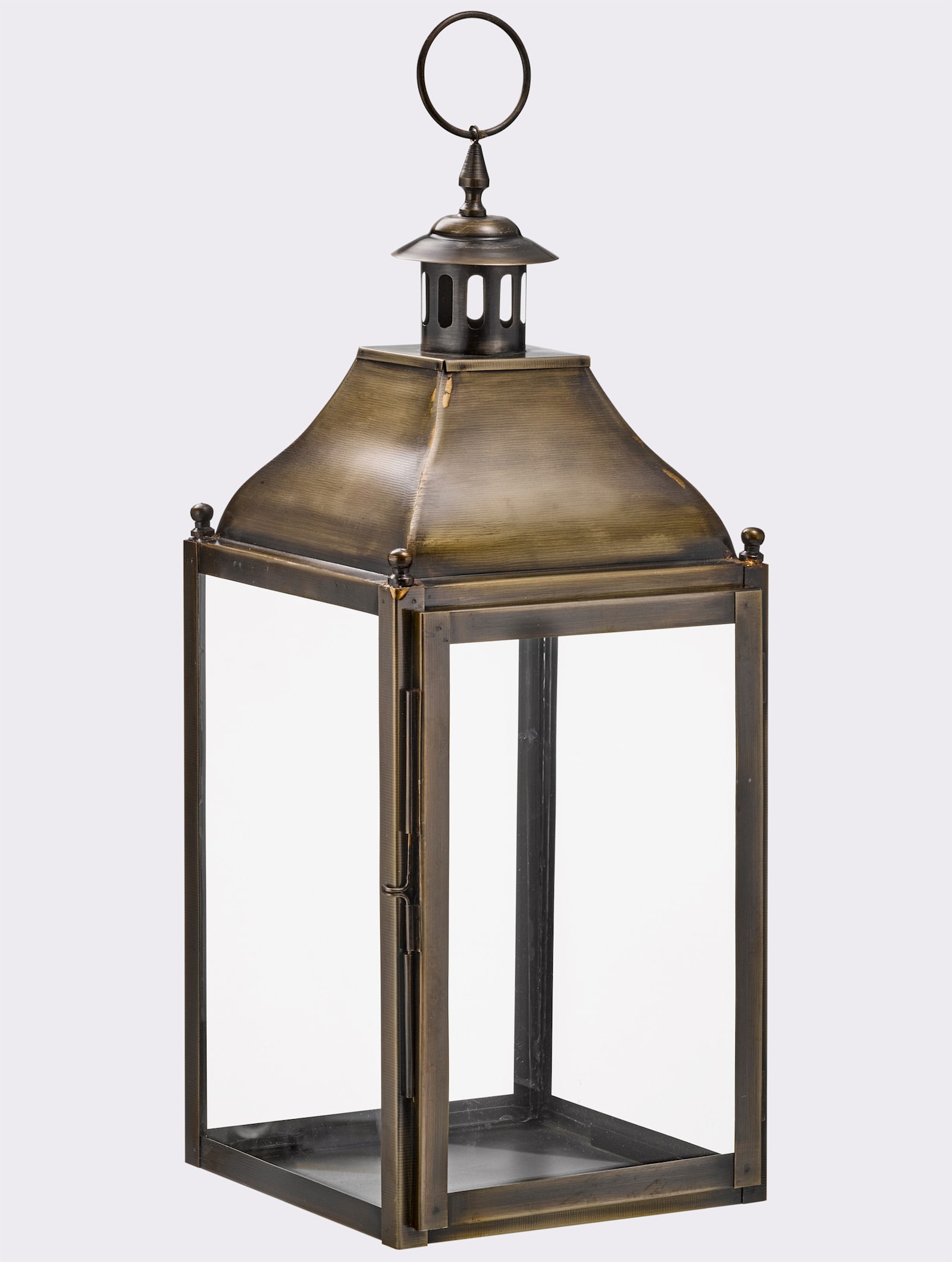 Impressionen Laterne - messingfarben