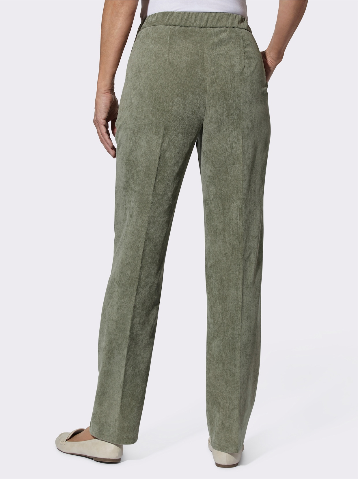 Cordhose - khaki