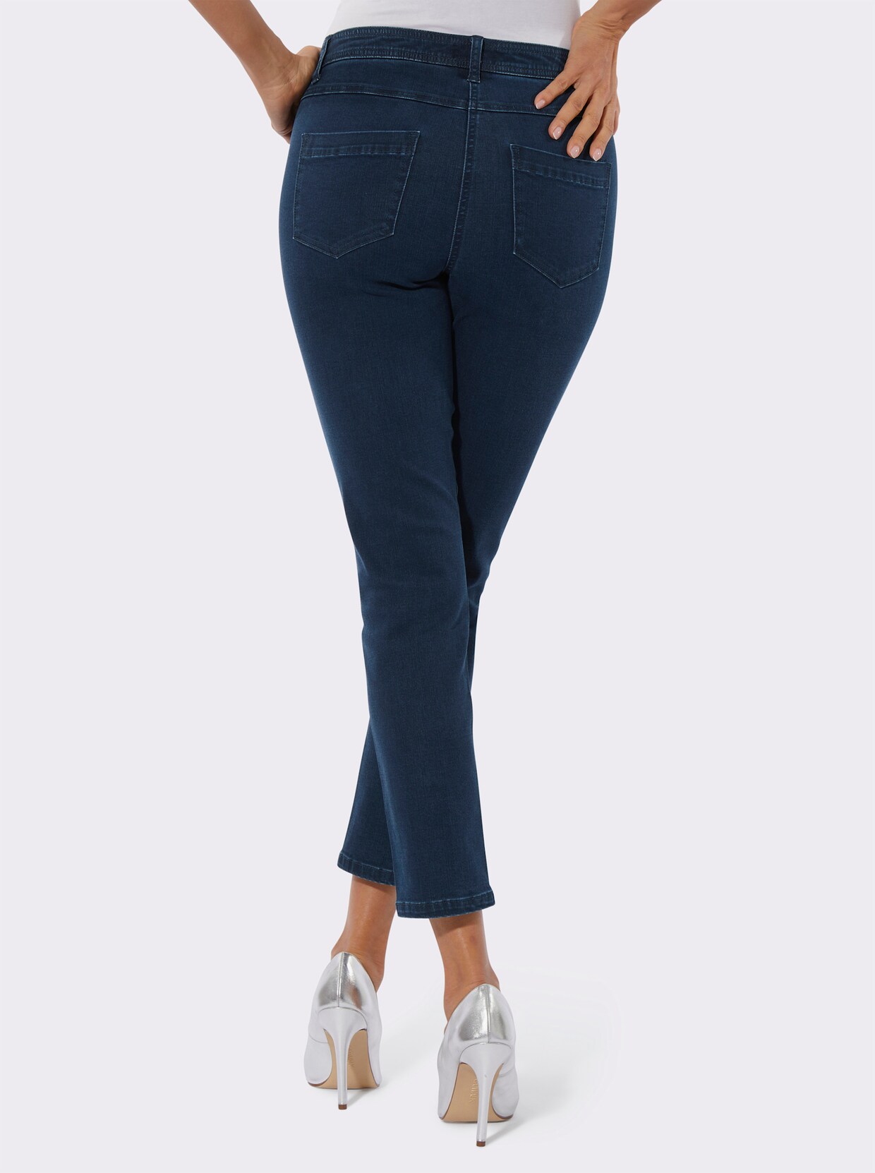 5-Pocket-Jeans - blue-stone-washed