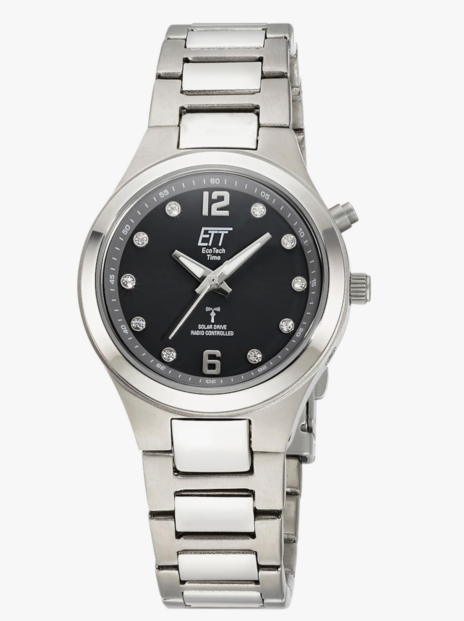 Radiografisch horloge op zonne-energie - zilverkleur