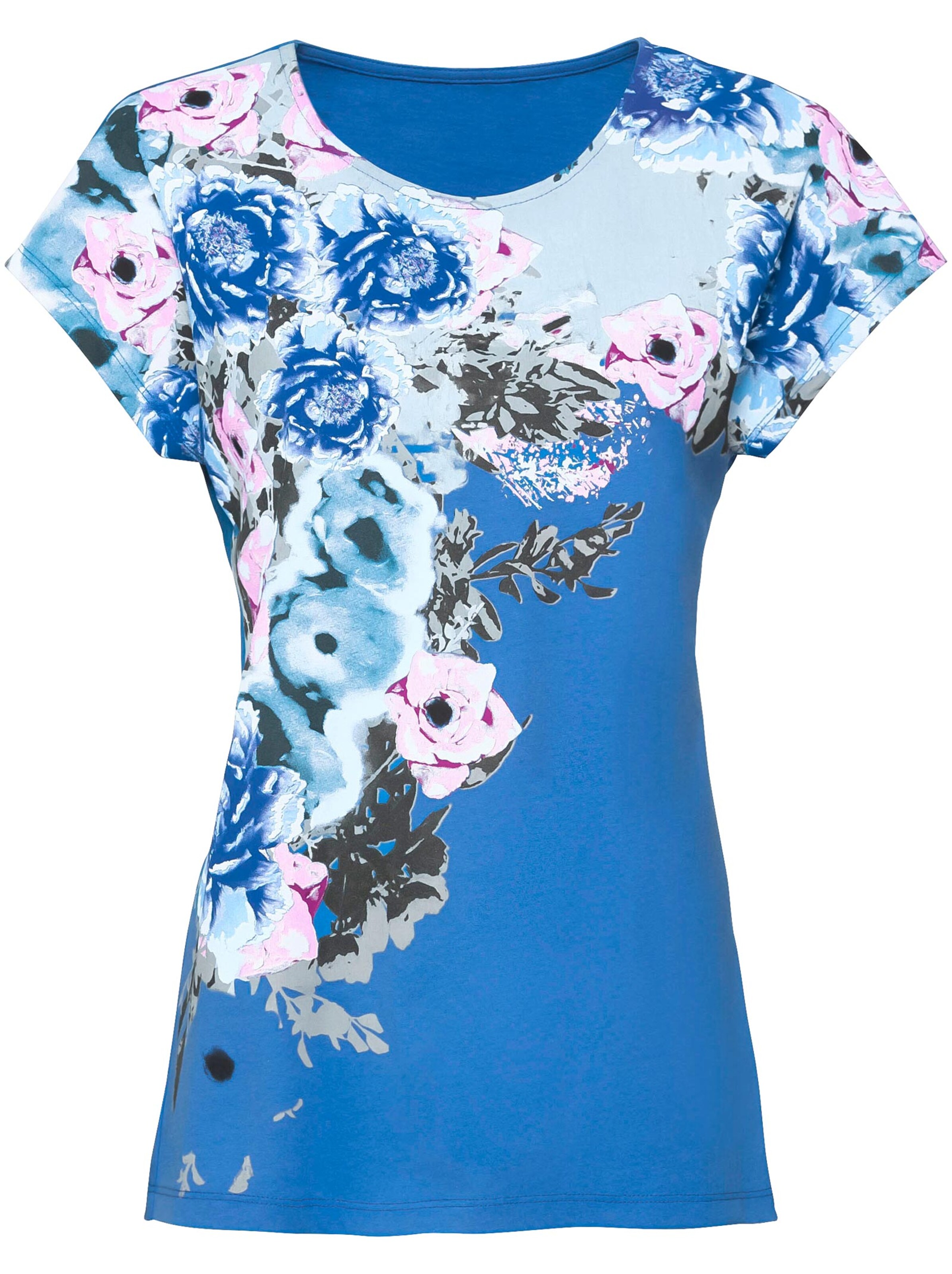 Shirt - blau-gemustert