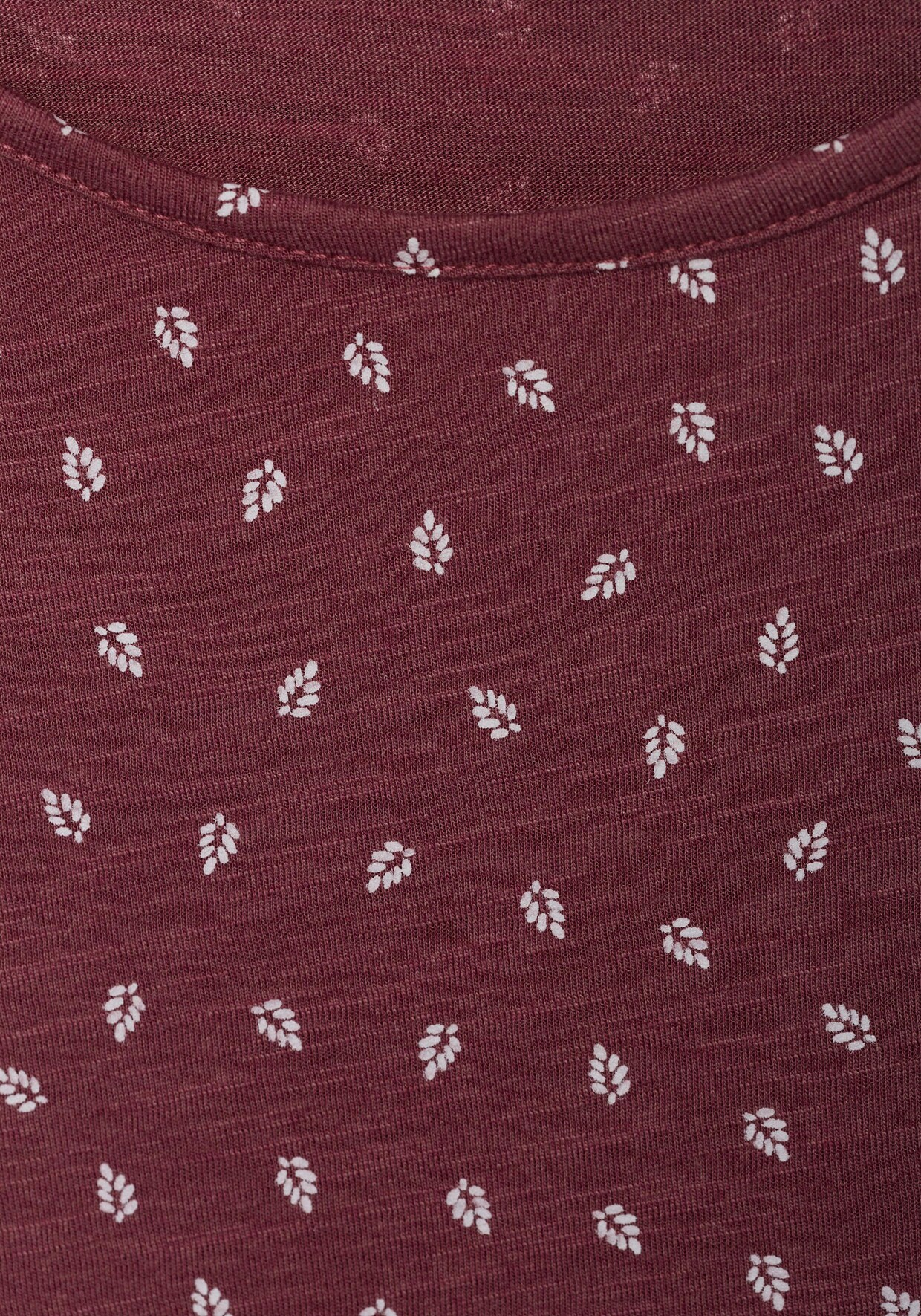LASCANA T-Shirt - beere-gemustert, navy-gemustert