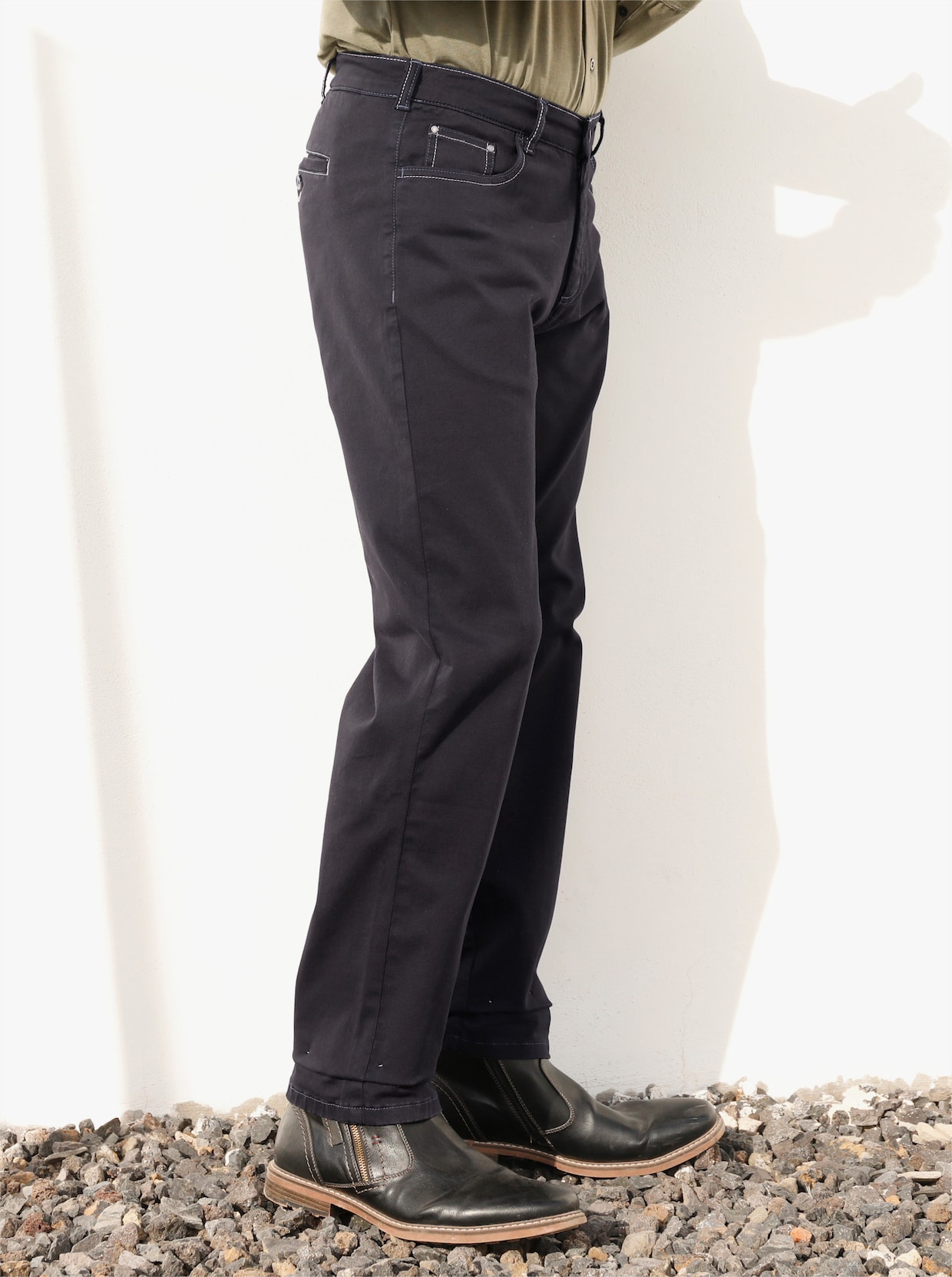 Marco Donati Broek - zwart