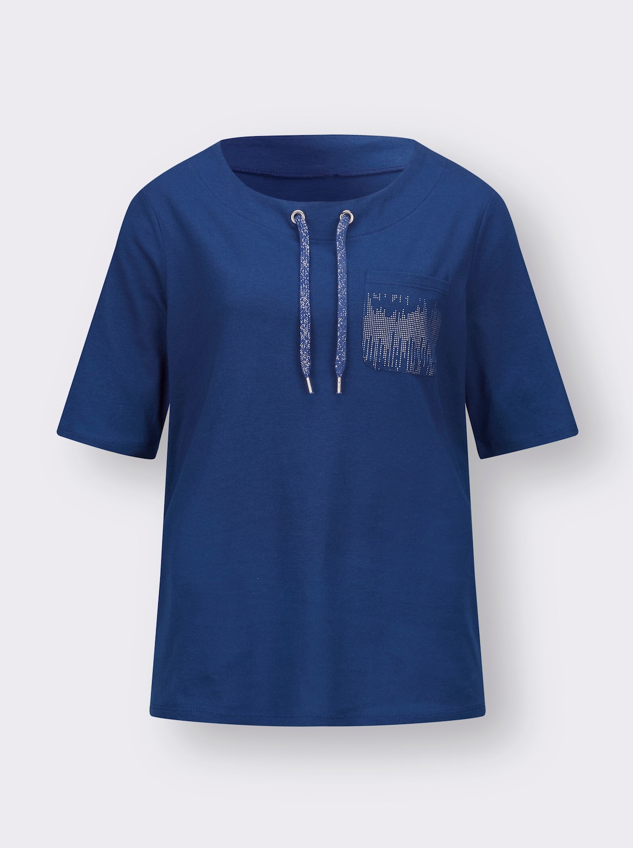 Shirt met korte mouwen - koningsblauw