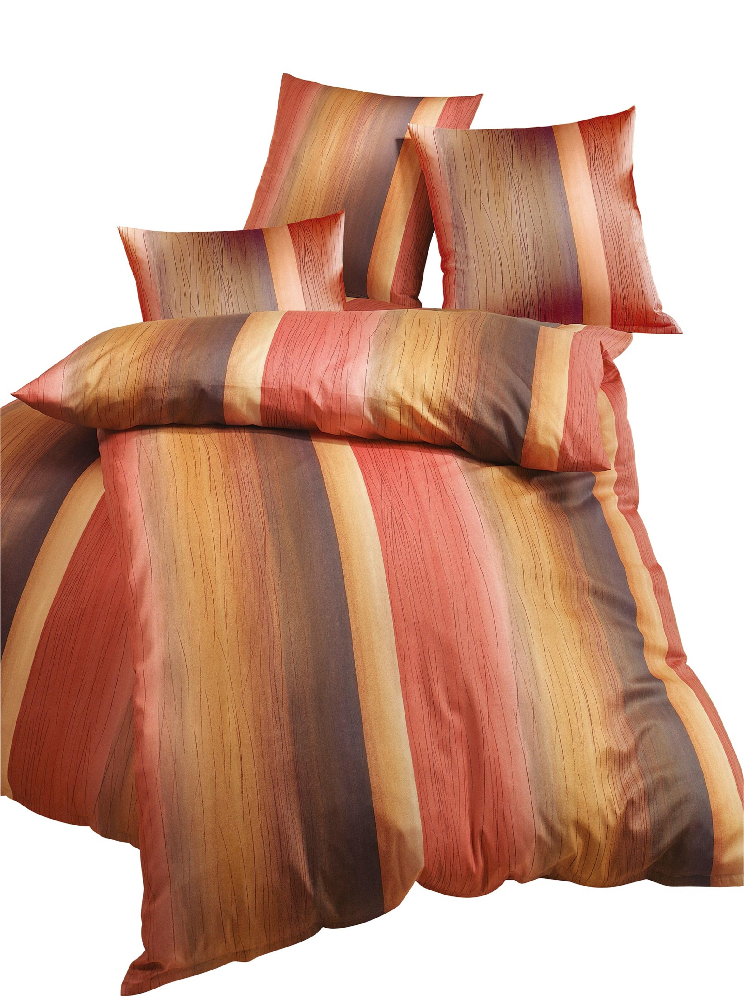 Janine Bettwäsche - rostrot