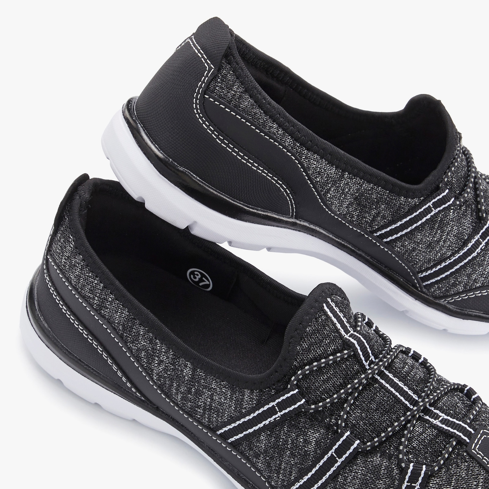 LASCANA Sneaker - schwarz-weiß