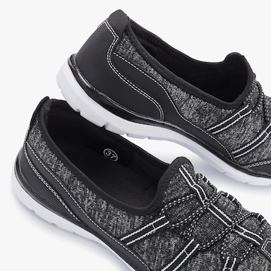 LASCANA Sneaker - schwarz-weiss