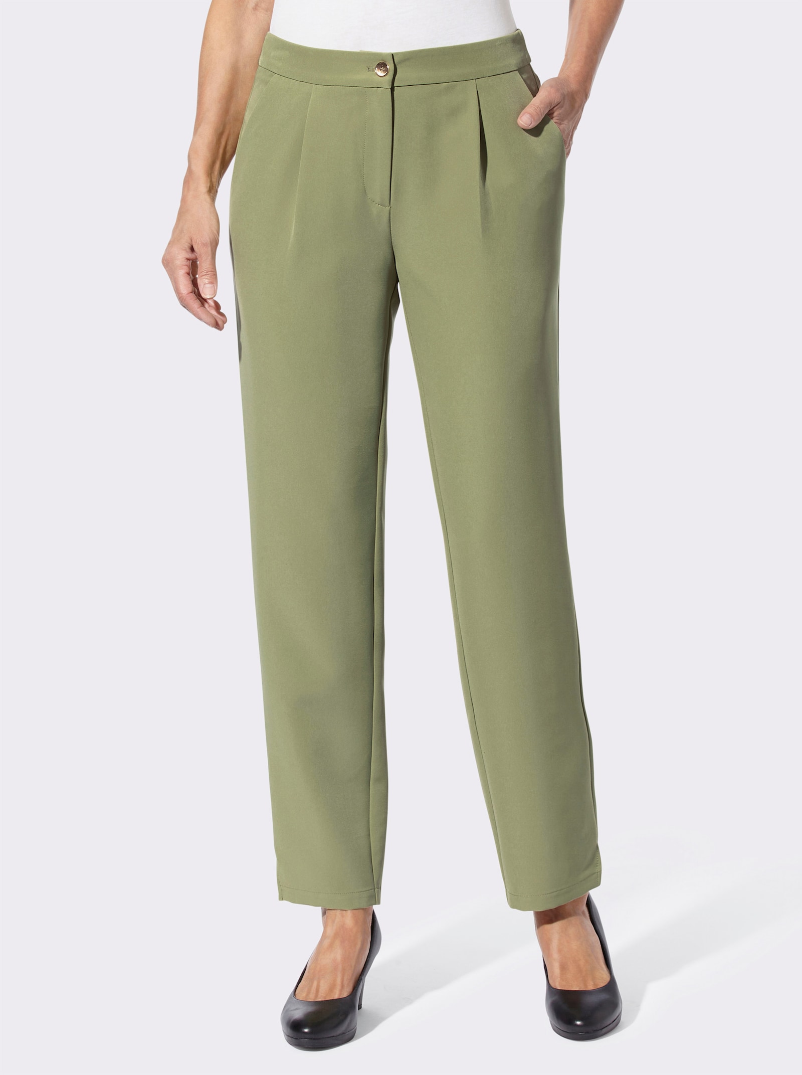 Stretch-Hose in Koffer-Qualität - schilf