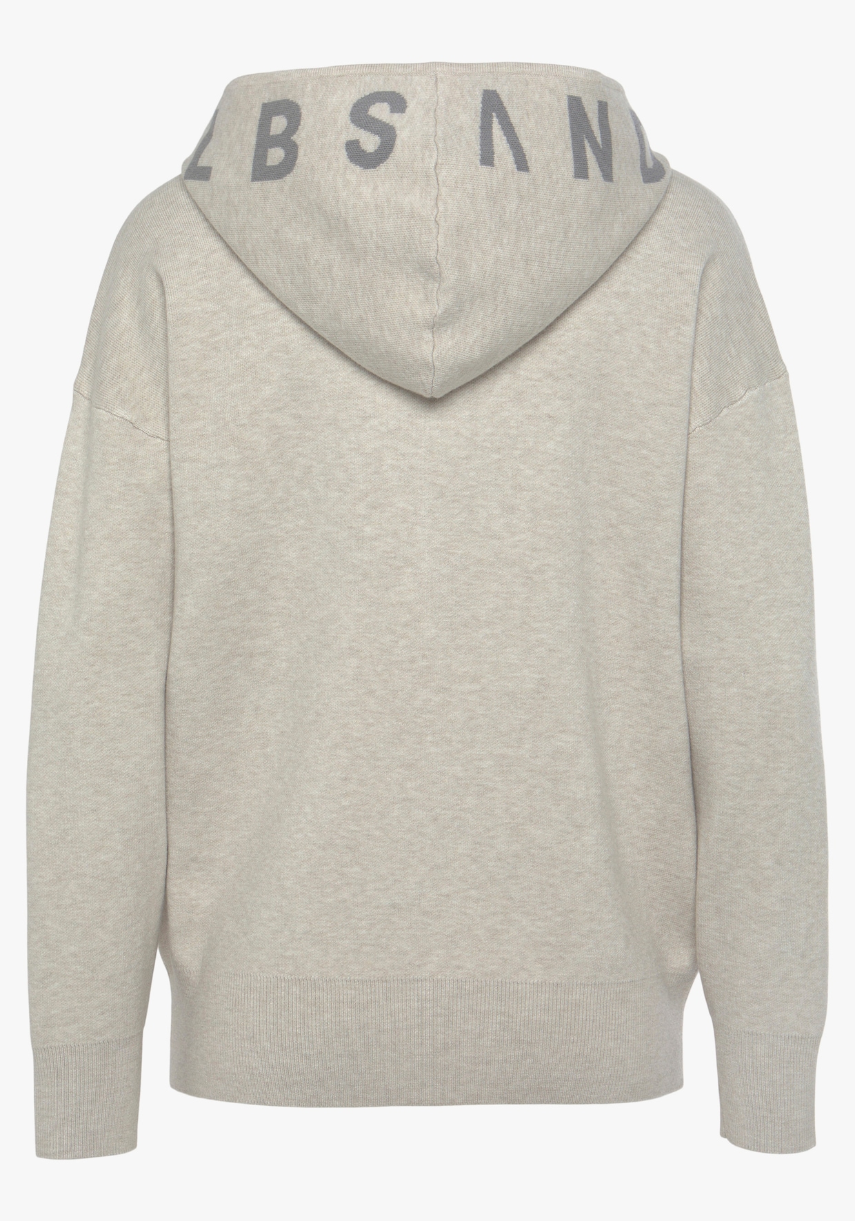 Elbsand veste en tricot - gris clair