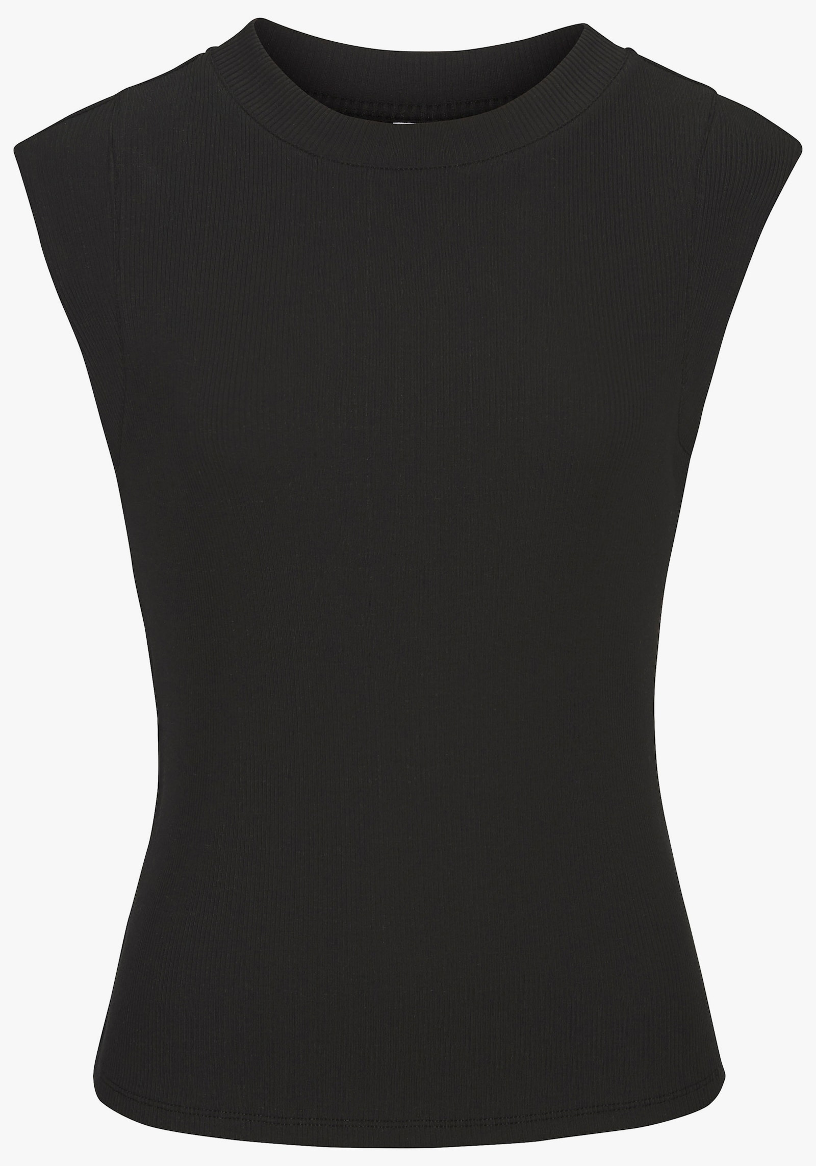 LASCANA Ripptanktop - schwarz