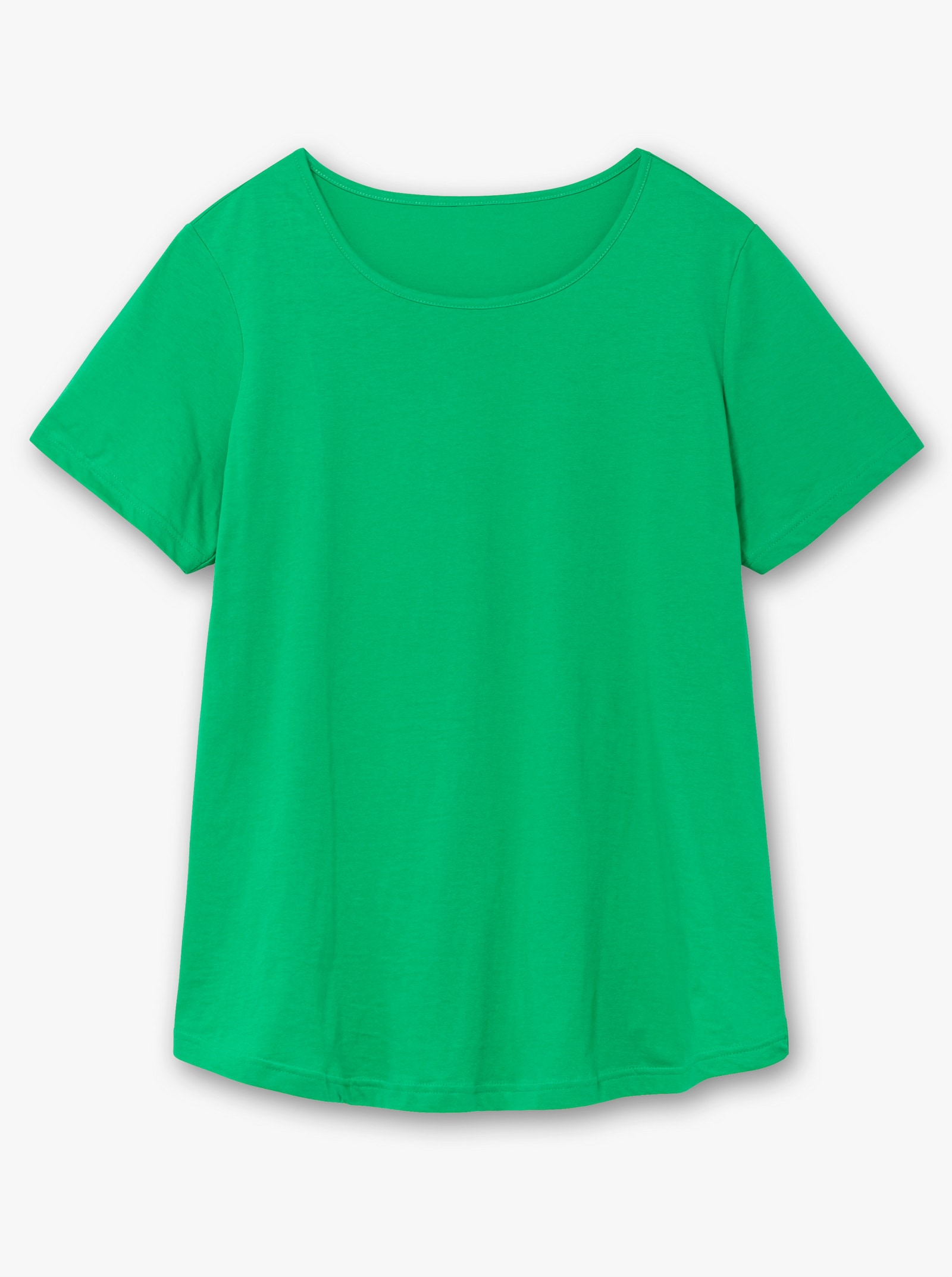 Longshirt im Doppelpack - grasgrün + marine