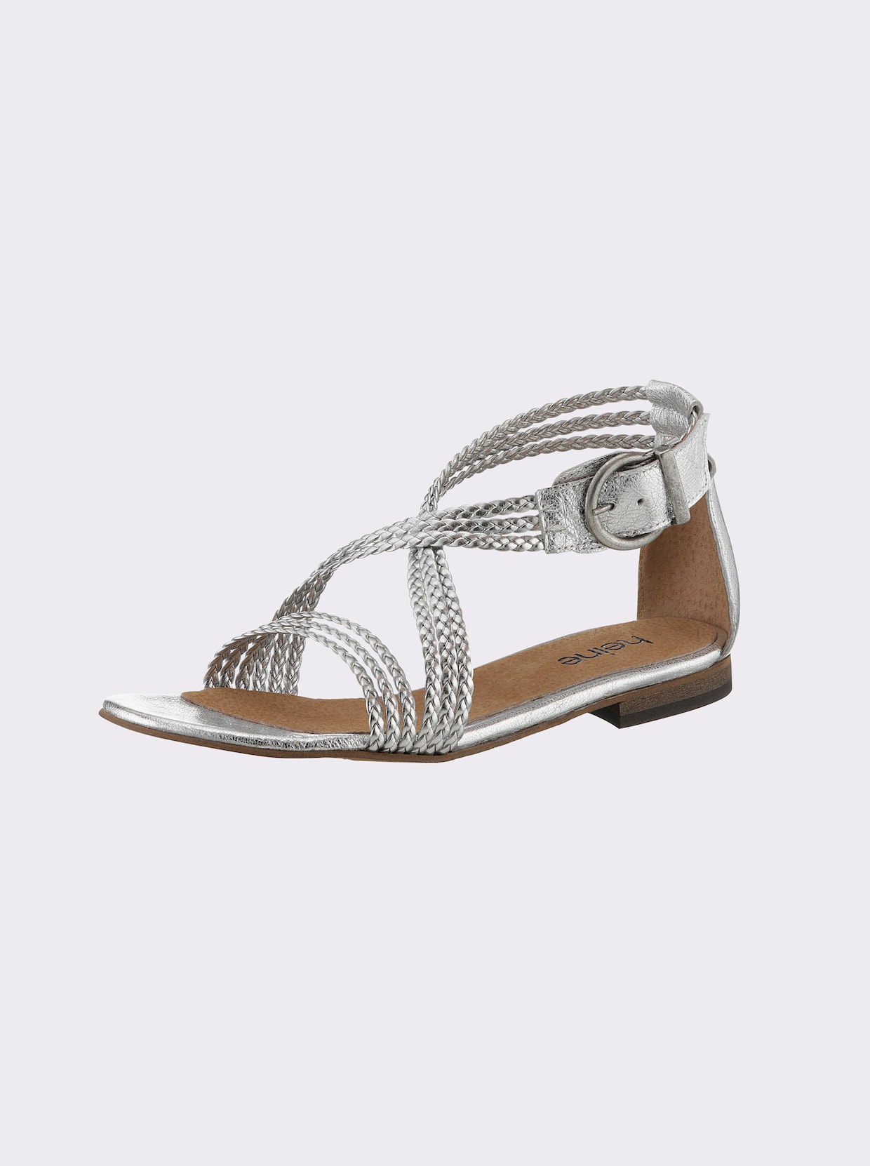 heine Sandales - couleur argent