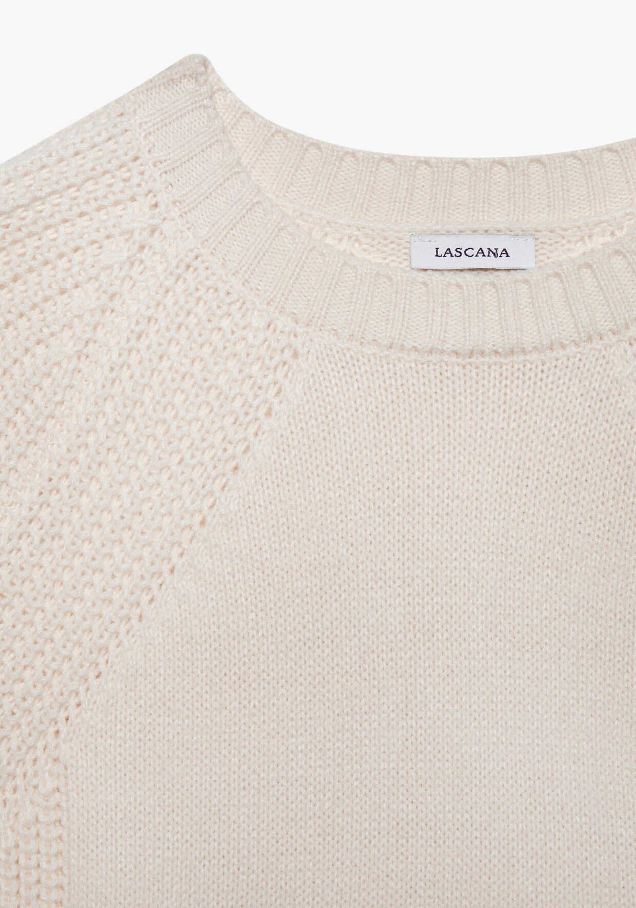LASCANA Strickpullover - creme