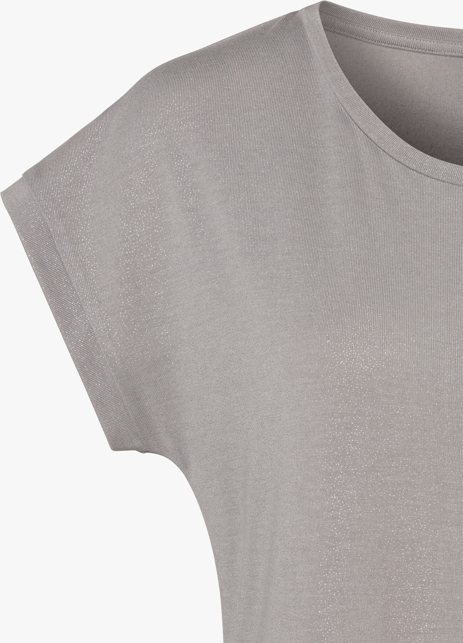 Vivance T-shirt à encolure ronde - gris
