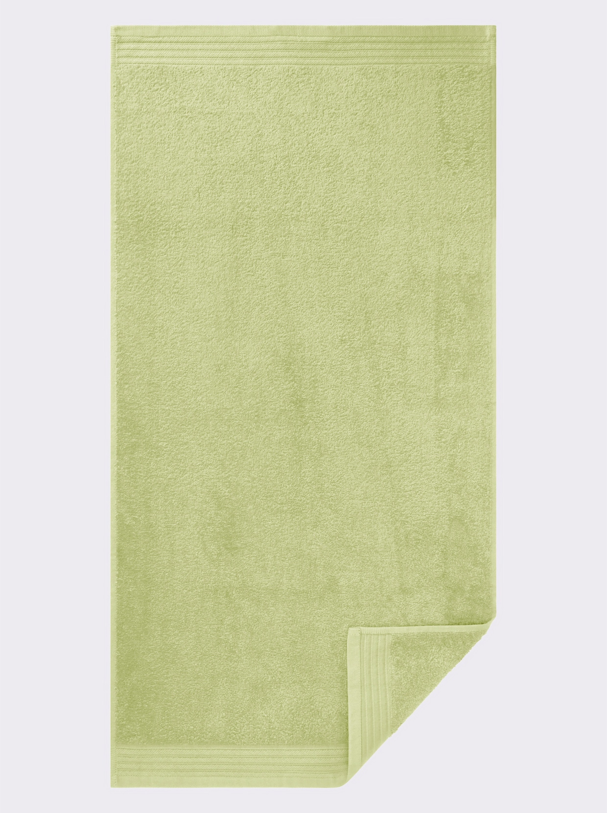wäschepur Lot économique de 5 serviettes éponge - vert pistache