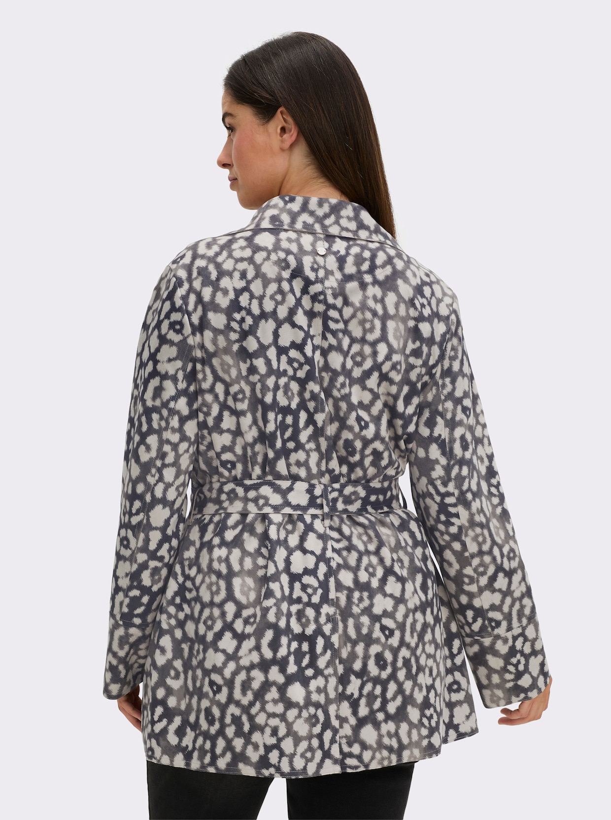 sheego Jack - zwart geprint