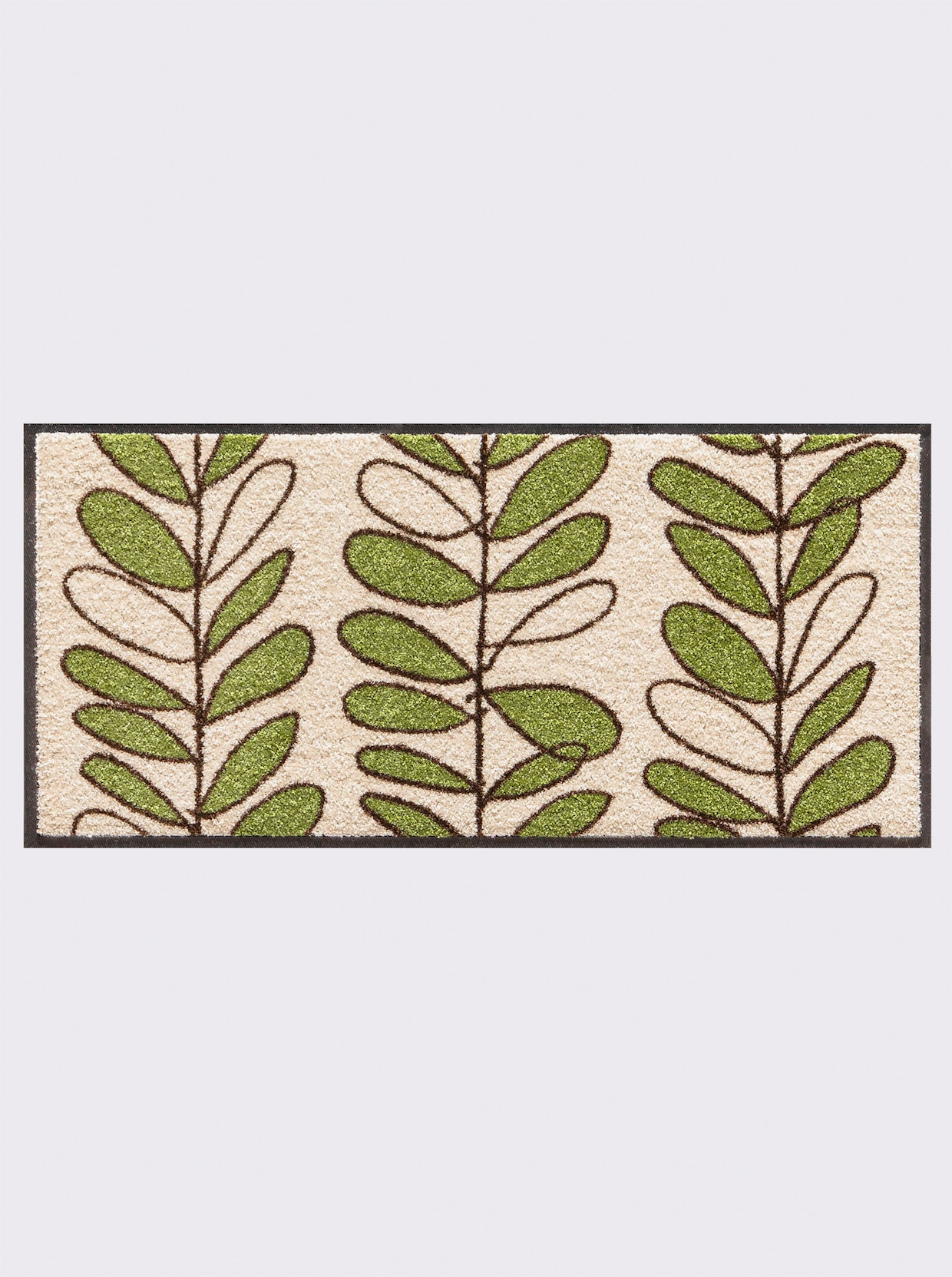 Salonloewe Voetmat - beige/groen