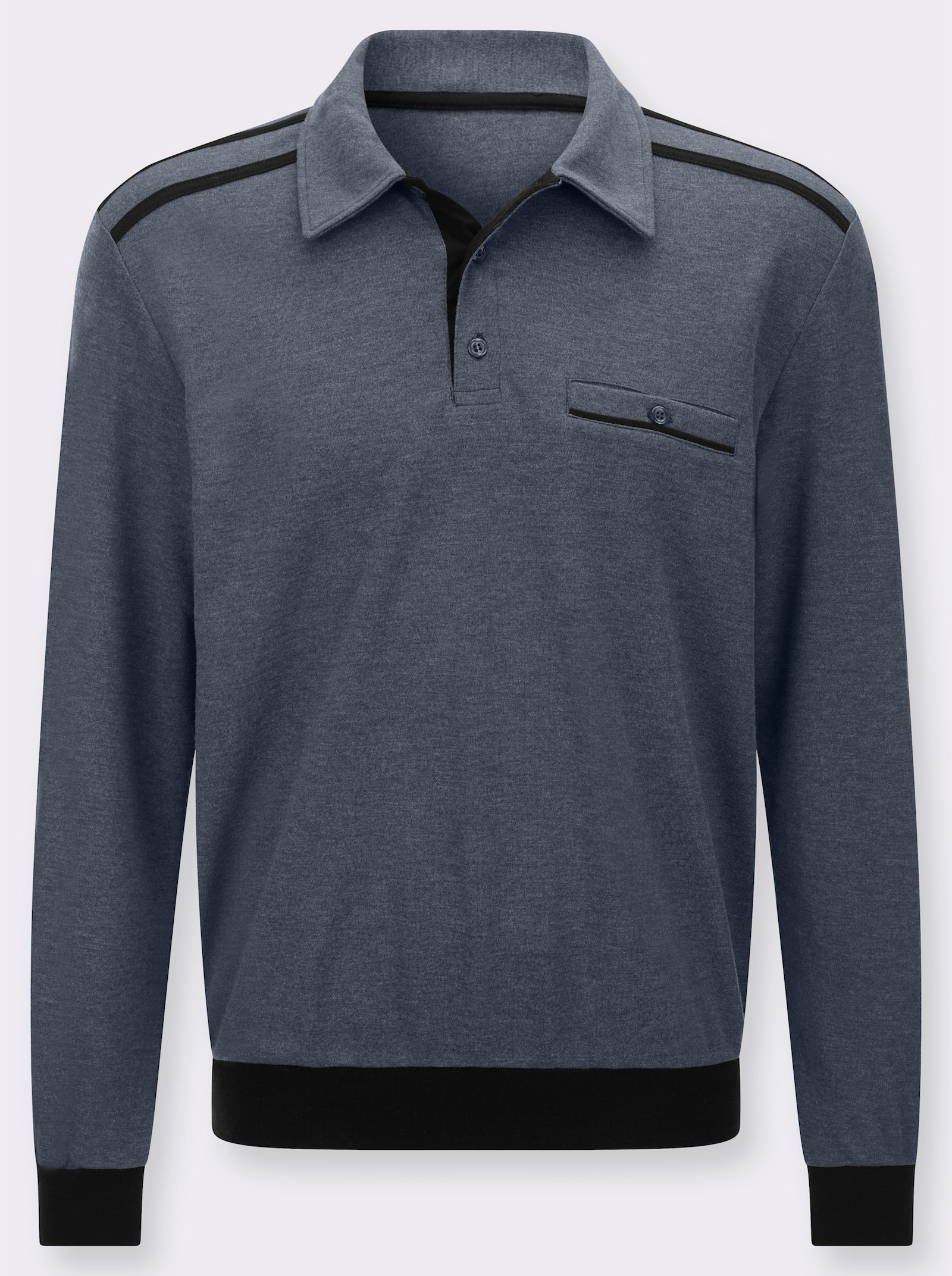 Sweatshirt - jeansblauw