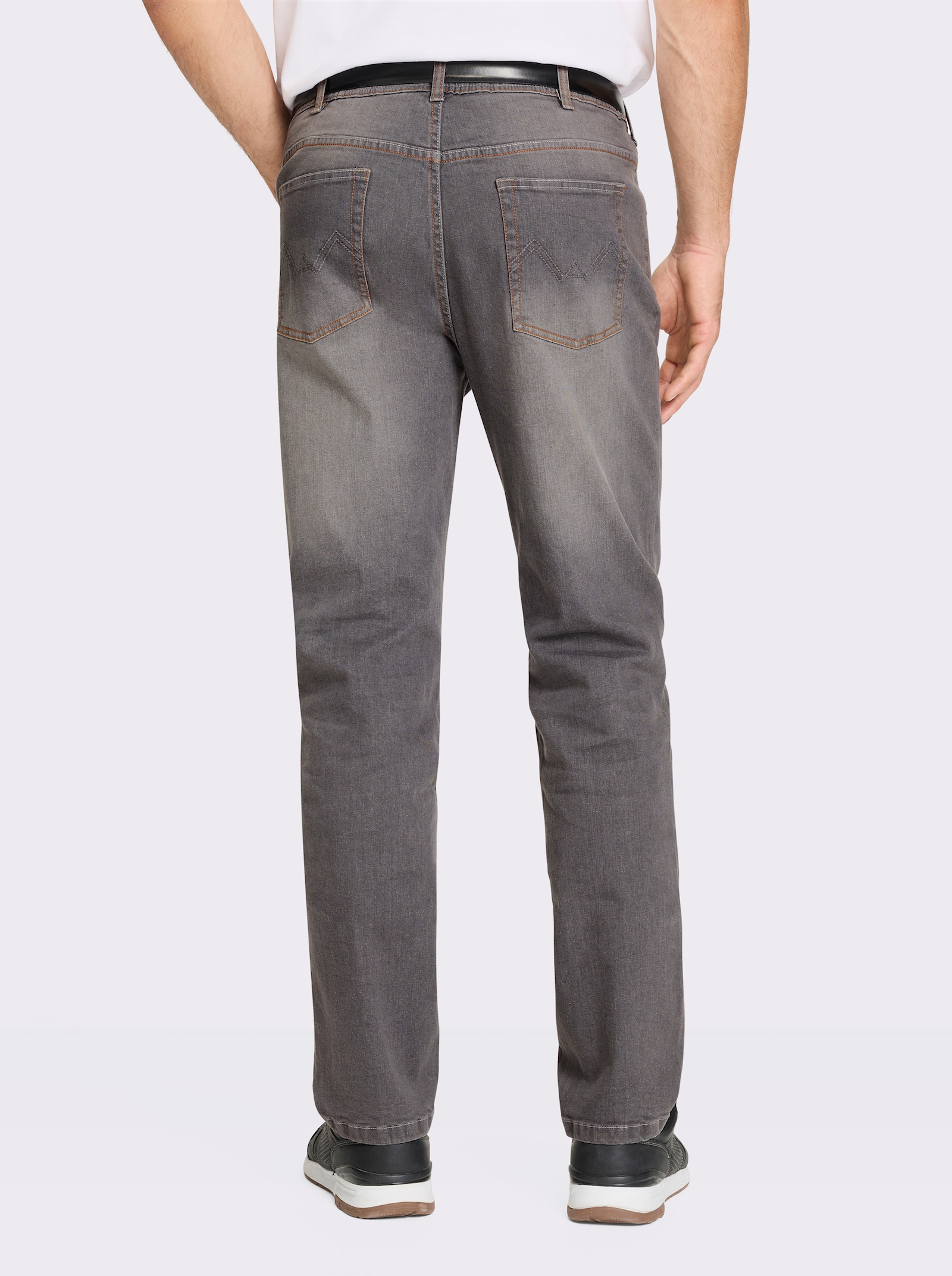 Catamaran 5-pocketjeans met wassing - stone-grey-denim