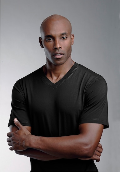 H.I.S T-Shirt - schwarz