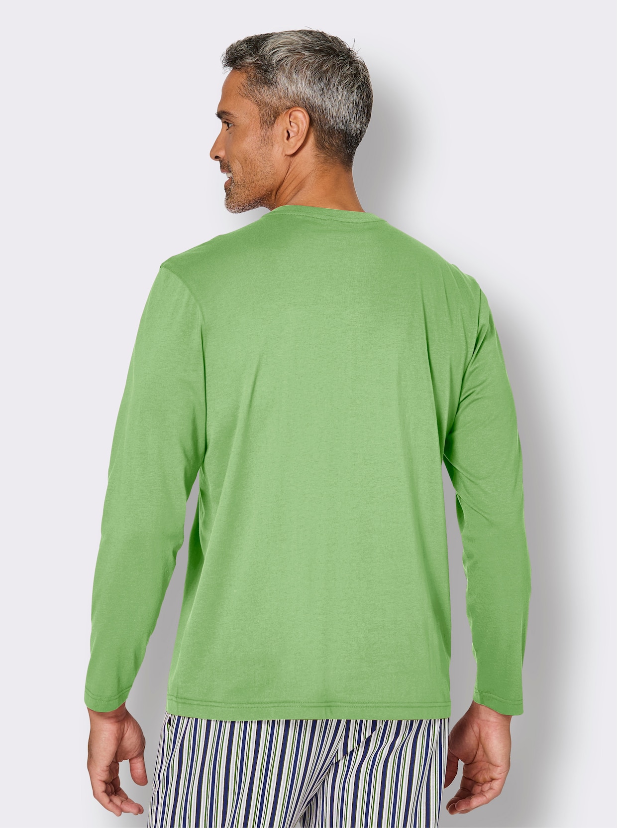 Schlafanzug-Shirt - apfel