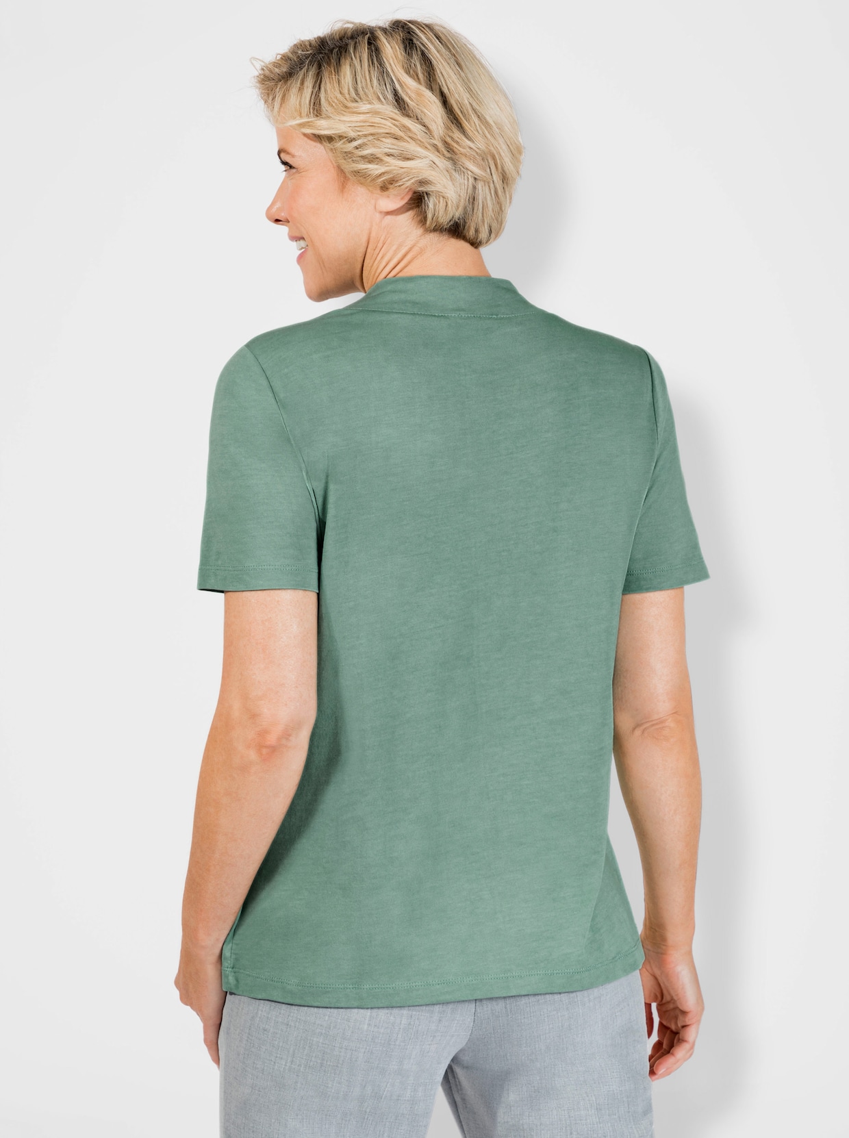 2-in-1-shirt - salie gedessineerd