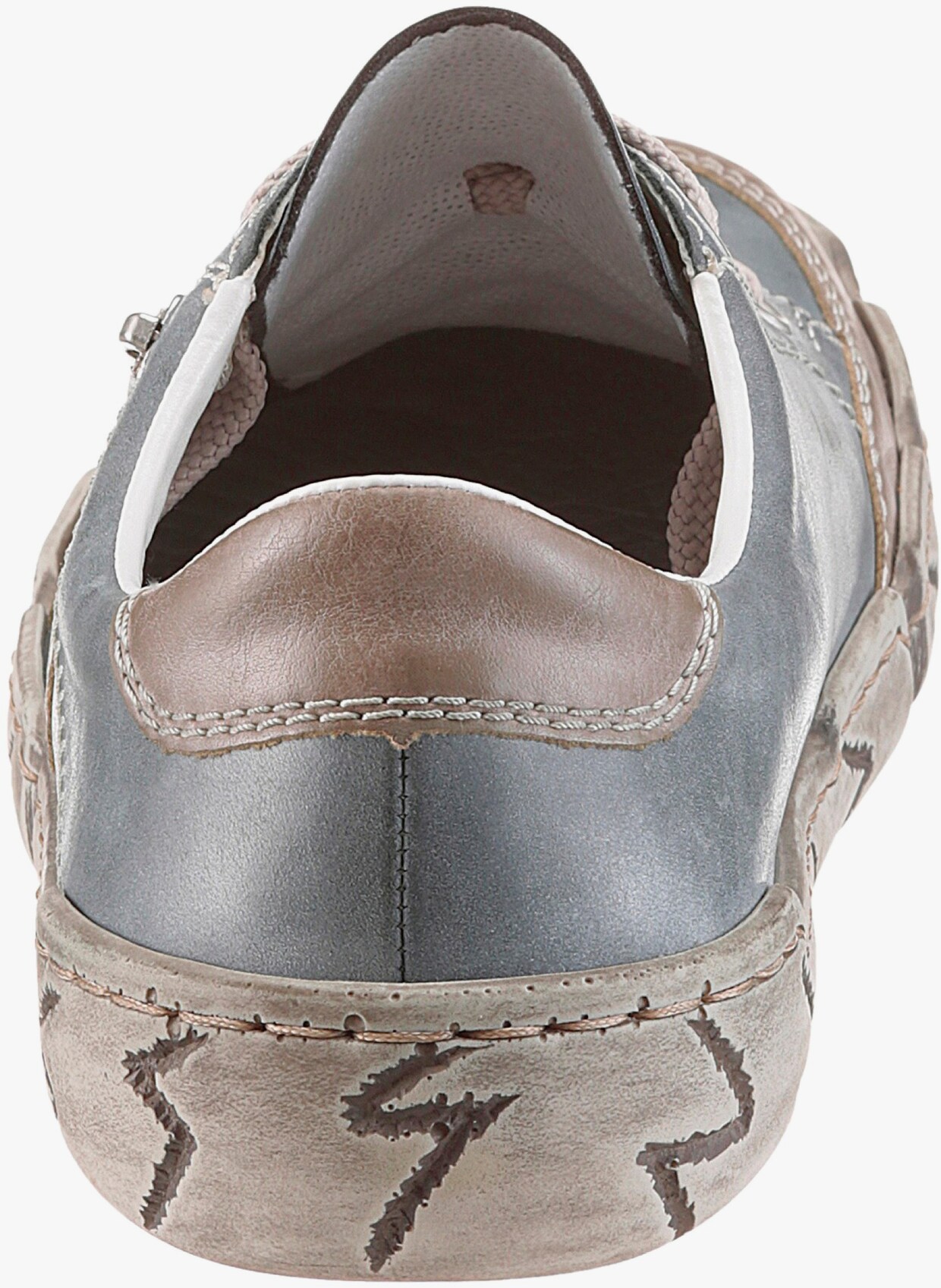 Rieker Sneaker - graublau-taupe