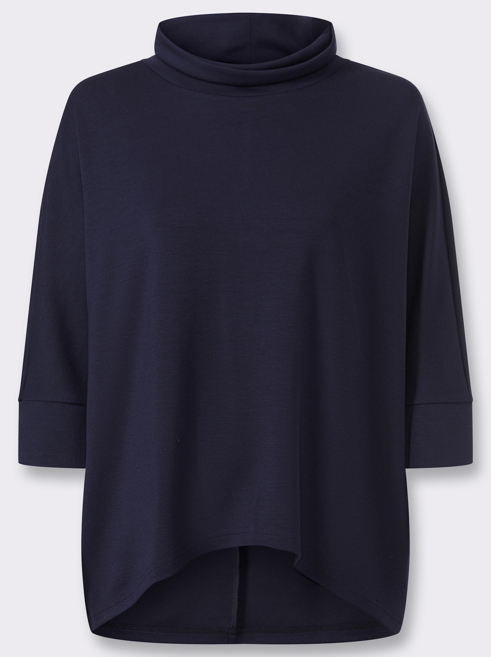 heine Sweatshirt mit Fledremausärmeln - marine