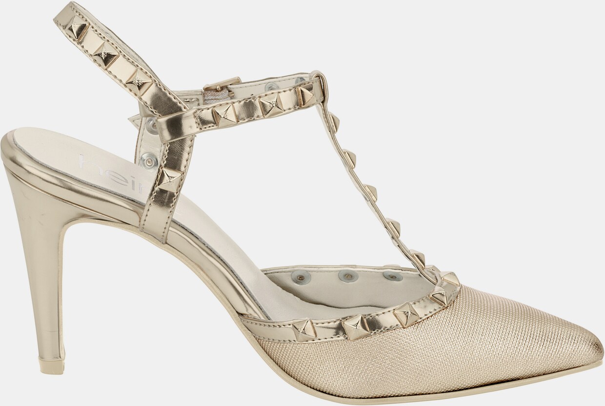 heine pumps - goudkleur