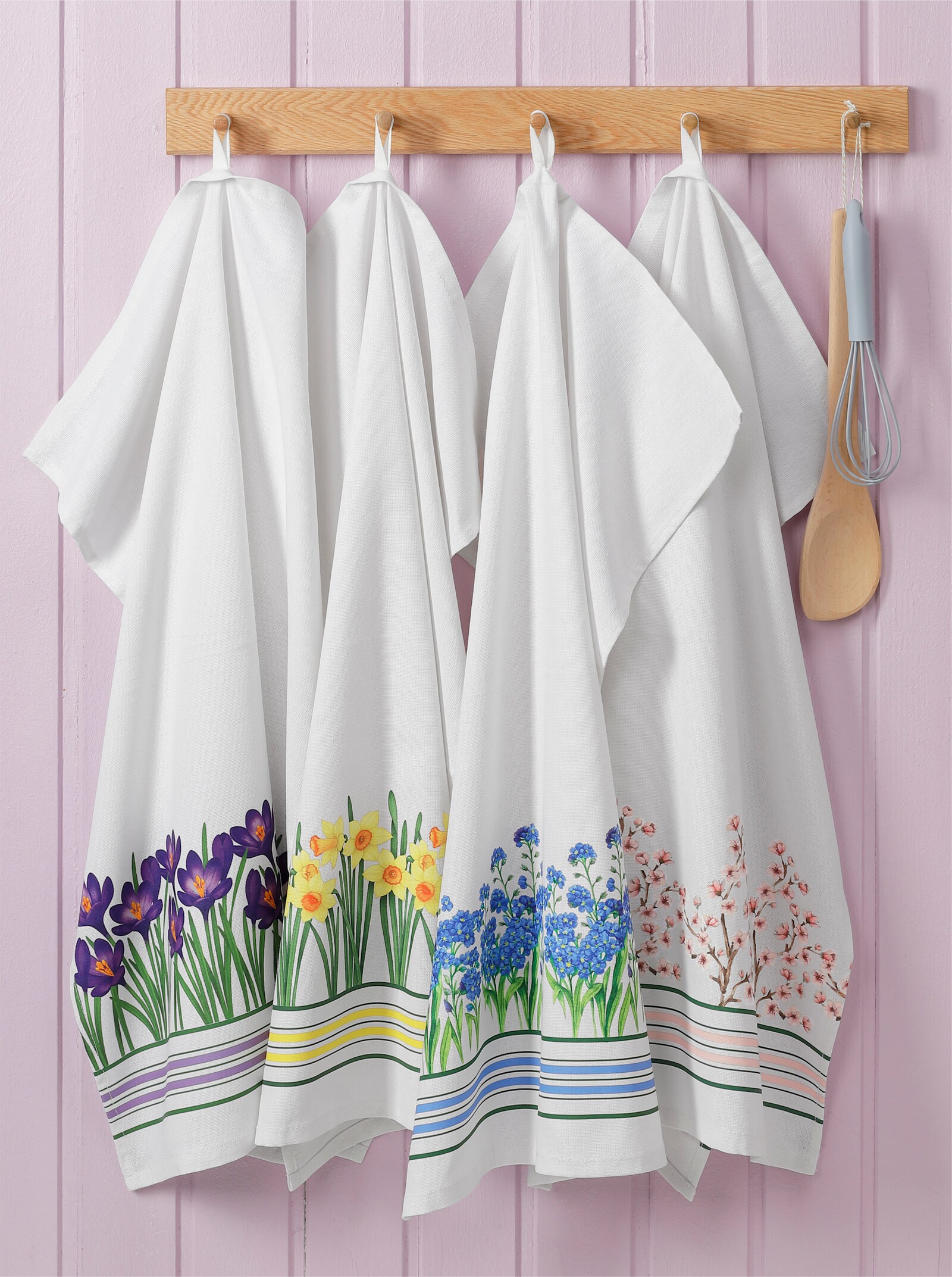 Geschirrtücher - weiss