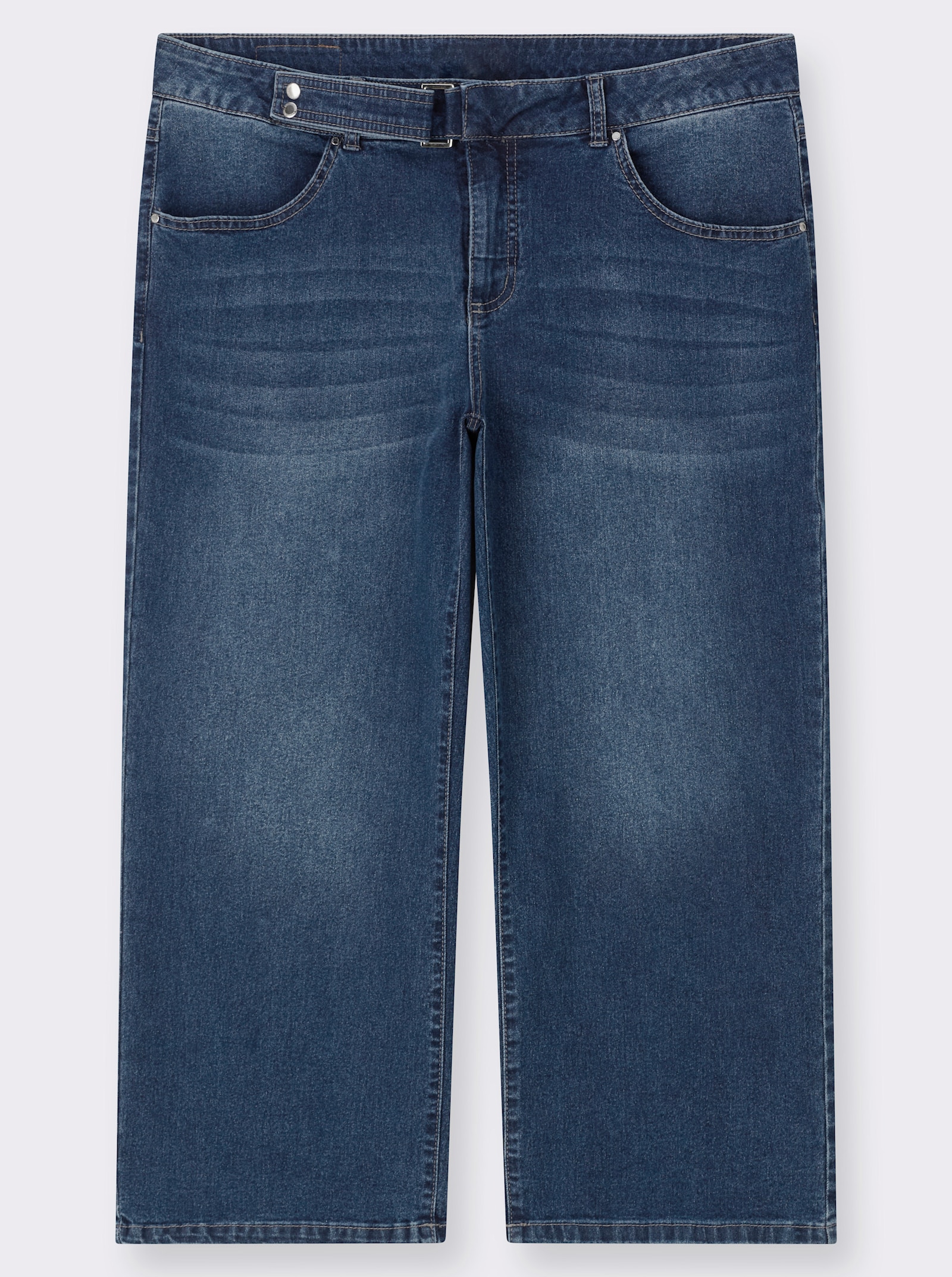  Culotte in Denim-Qualität - blue-stone-washed