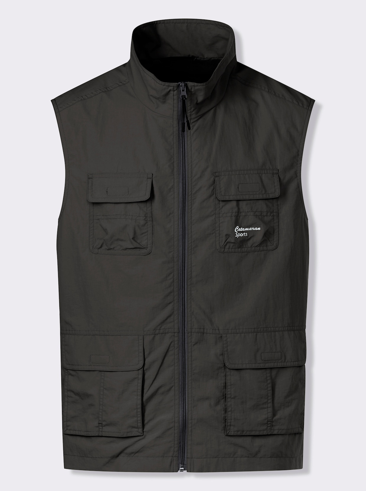 Catamaran Sports Funktionsweste mit vielen Taschen - graphit