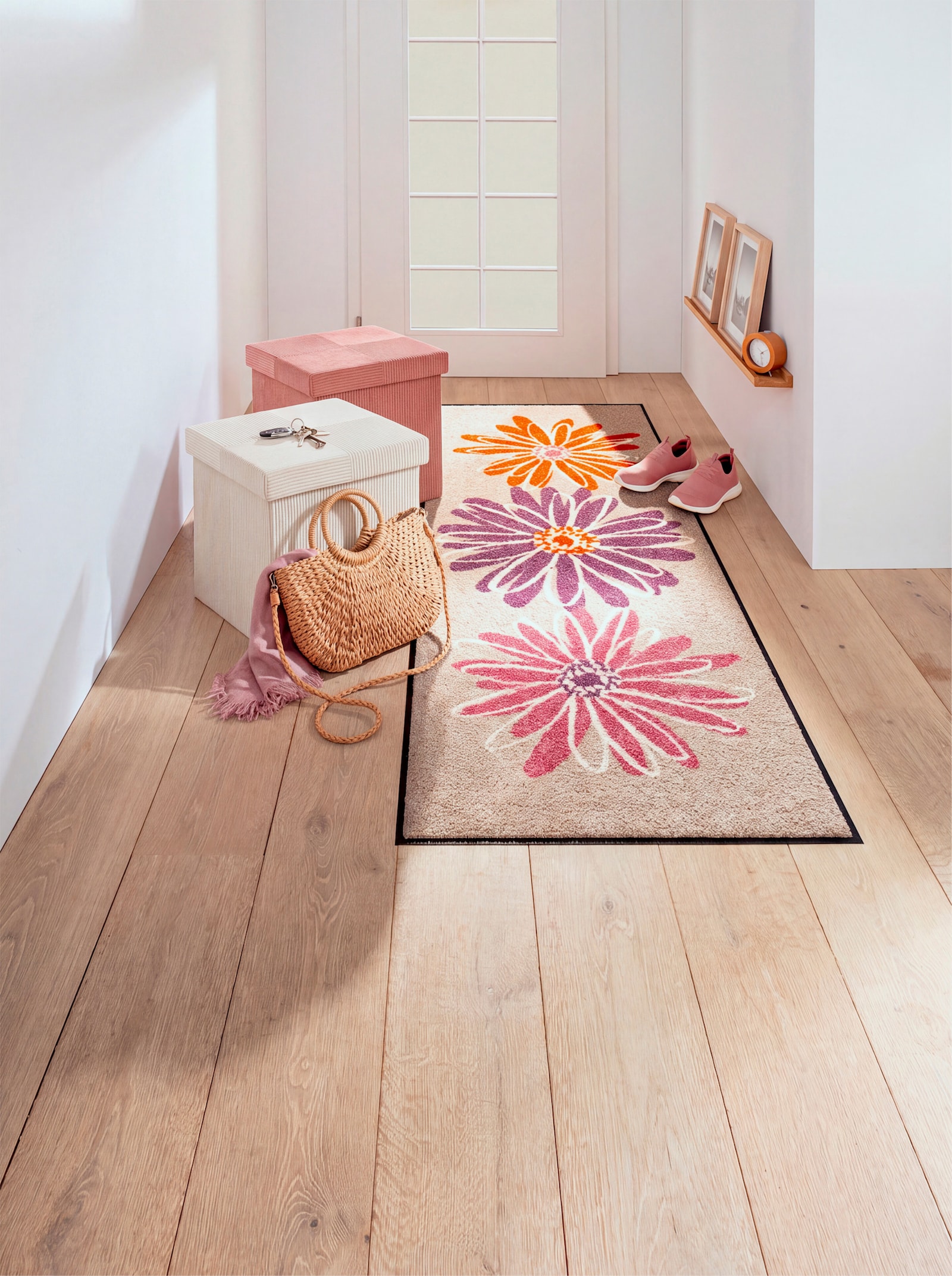 heine home Tabouret - vieux rose