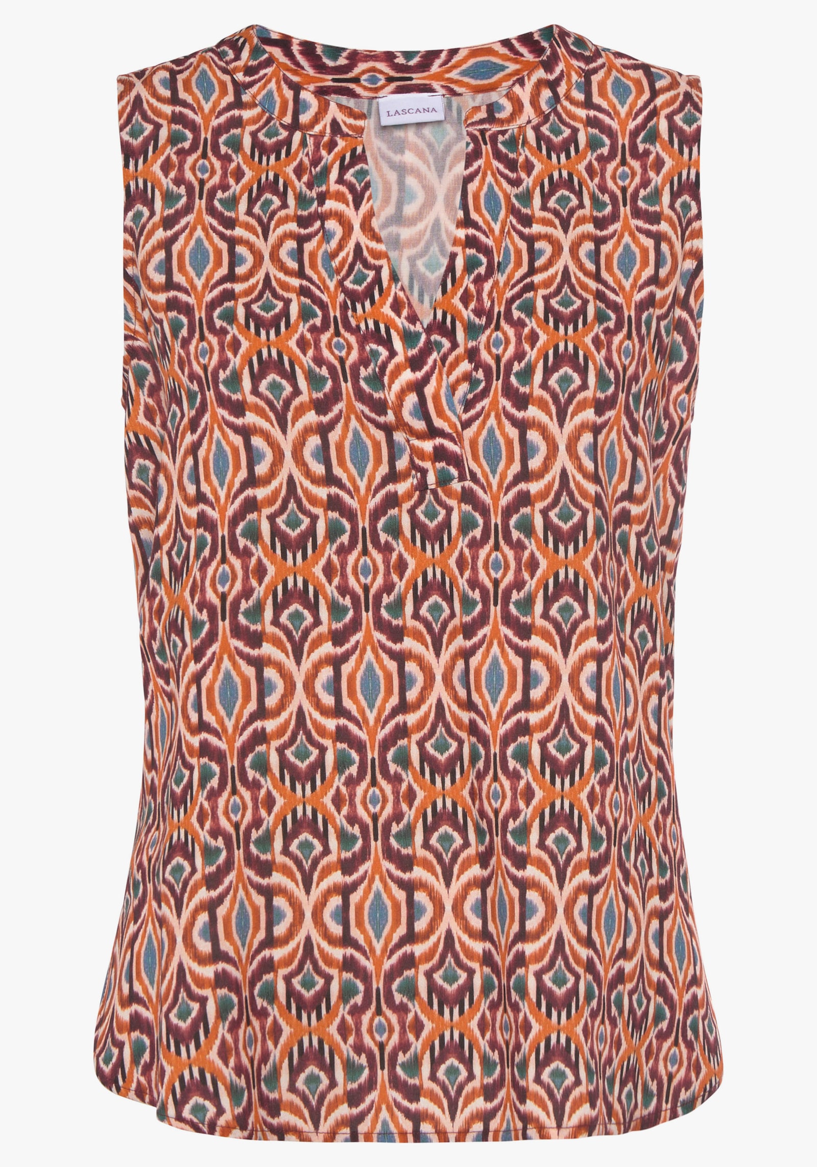 LASCANA Débardeur - marron imprimé