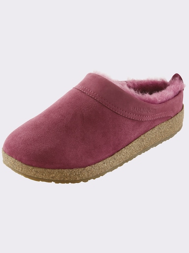 Haflinger Chaussons - rouge