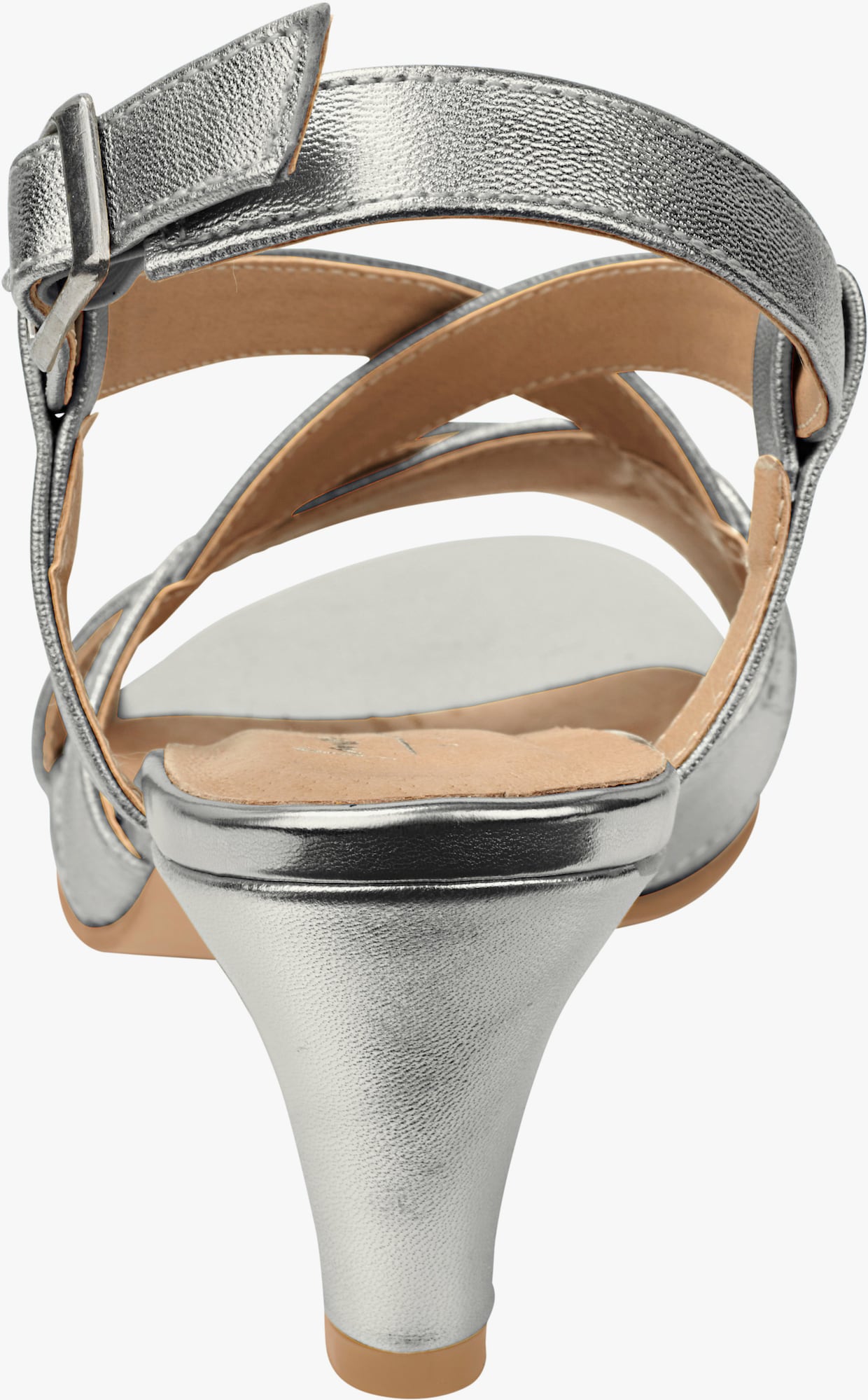Andrea Conti sandaaltjes - zilverkleur