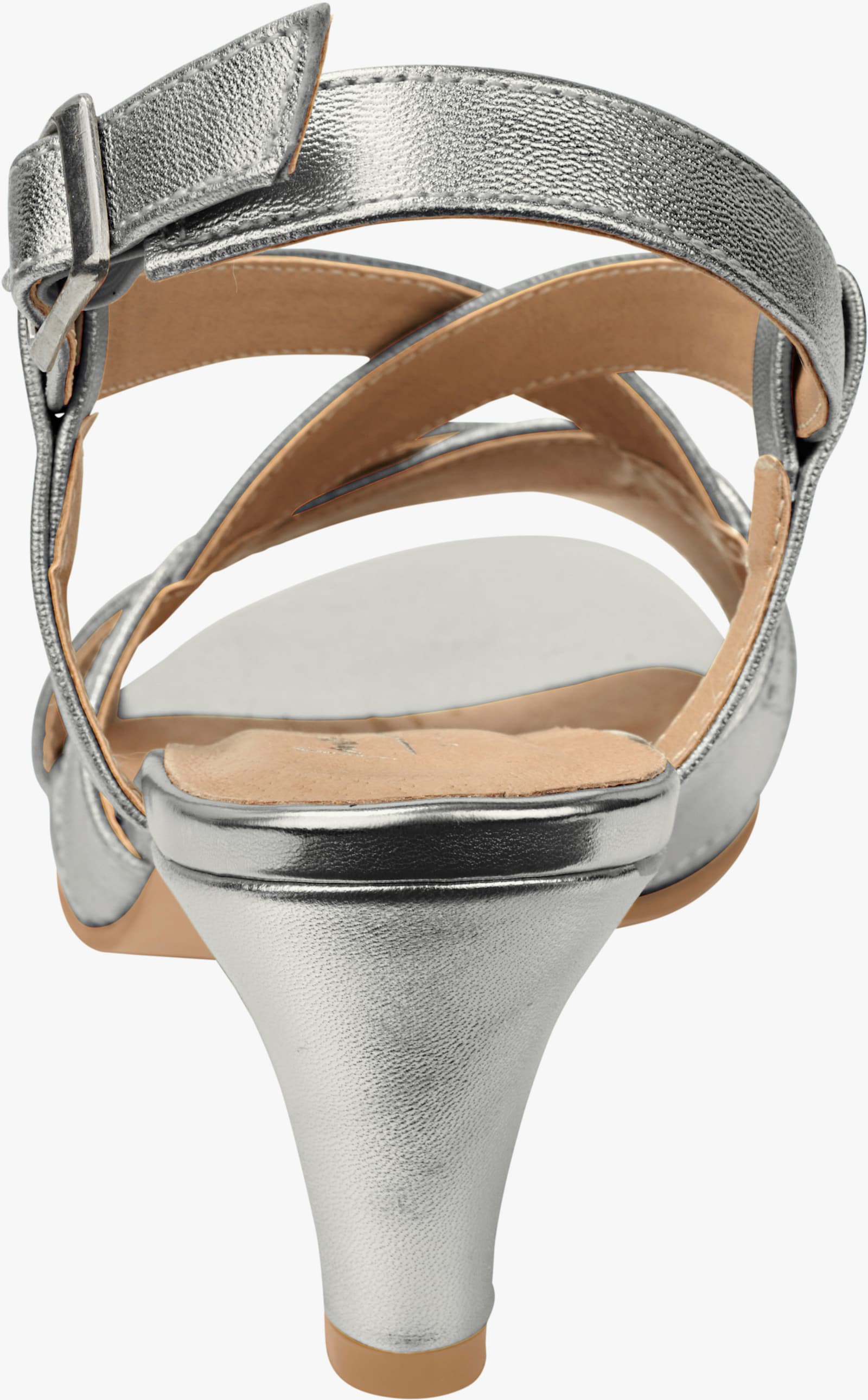 Andrea Conti sandaaltjes - zilverkleur