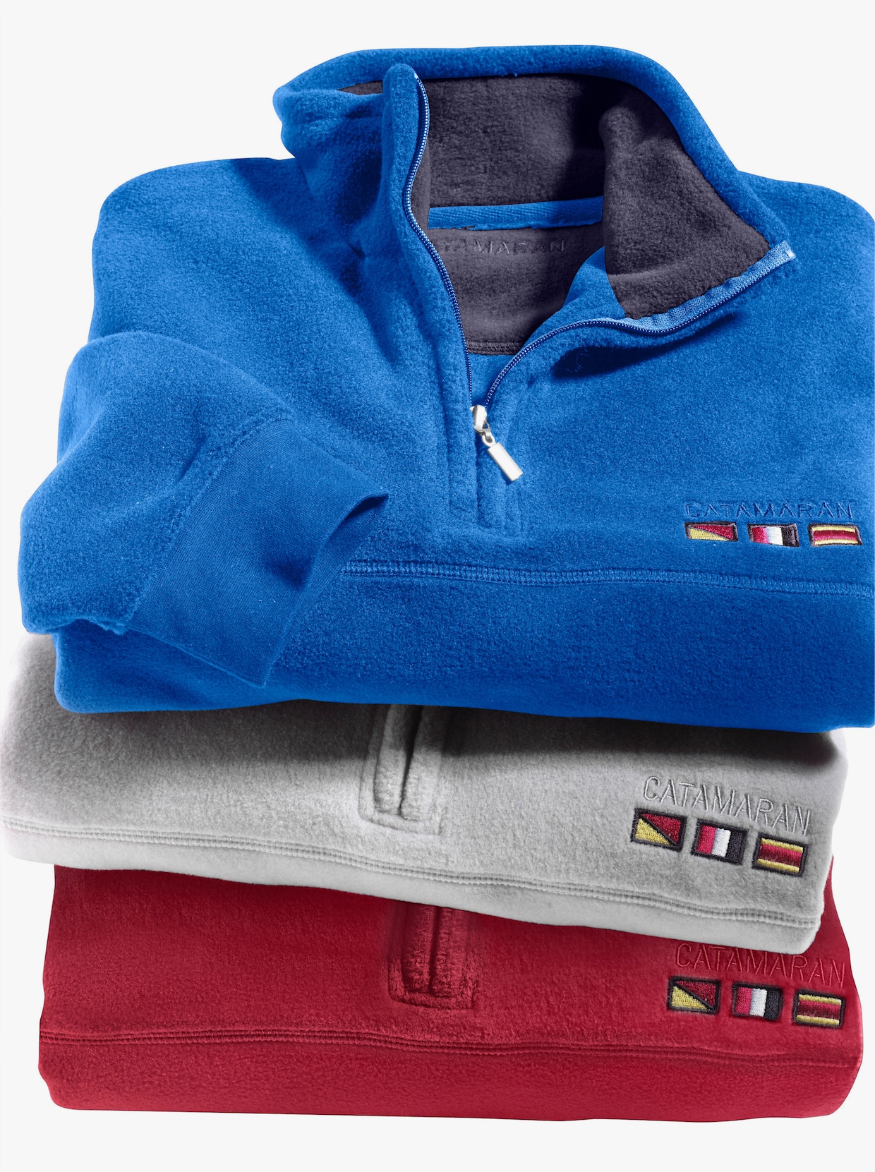 Catamaran Fleecepullover - royalblau