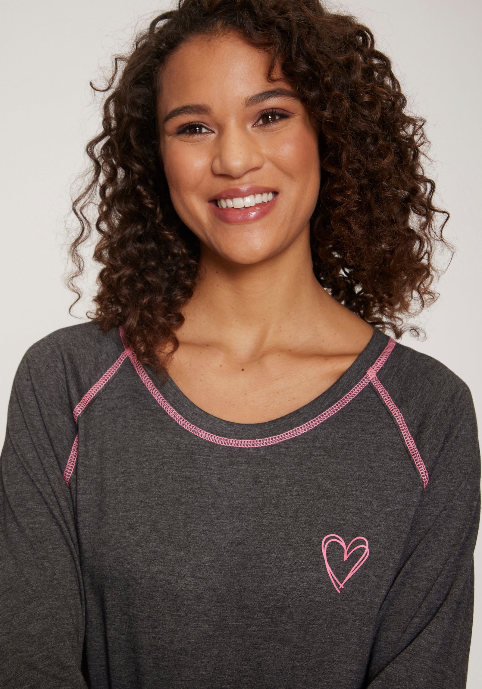 Vivance Dreams Chemise de nuit - anthracite chiné