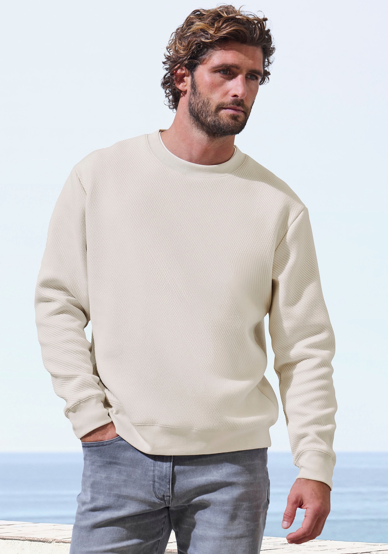 Sweatshirt - creme